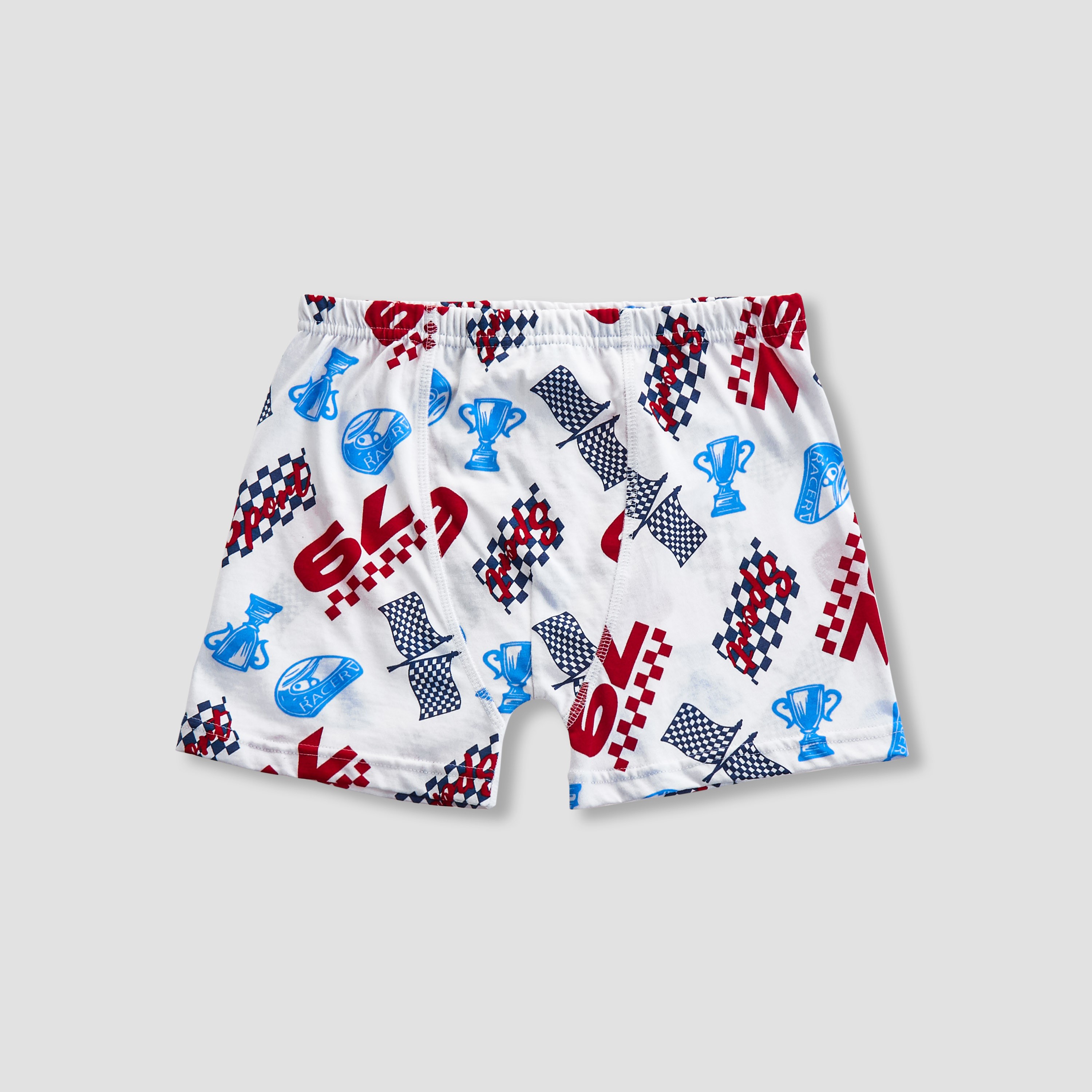 Juniors Boys Boxers with Assorted Print - Cotton - 5-Piece Set-boys-clothing-innerwear-boxersandbriefs-image-2