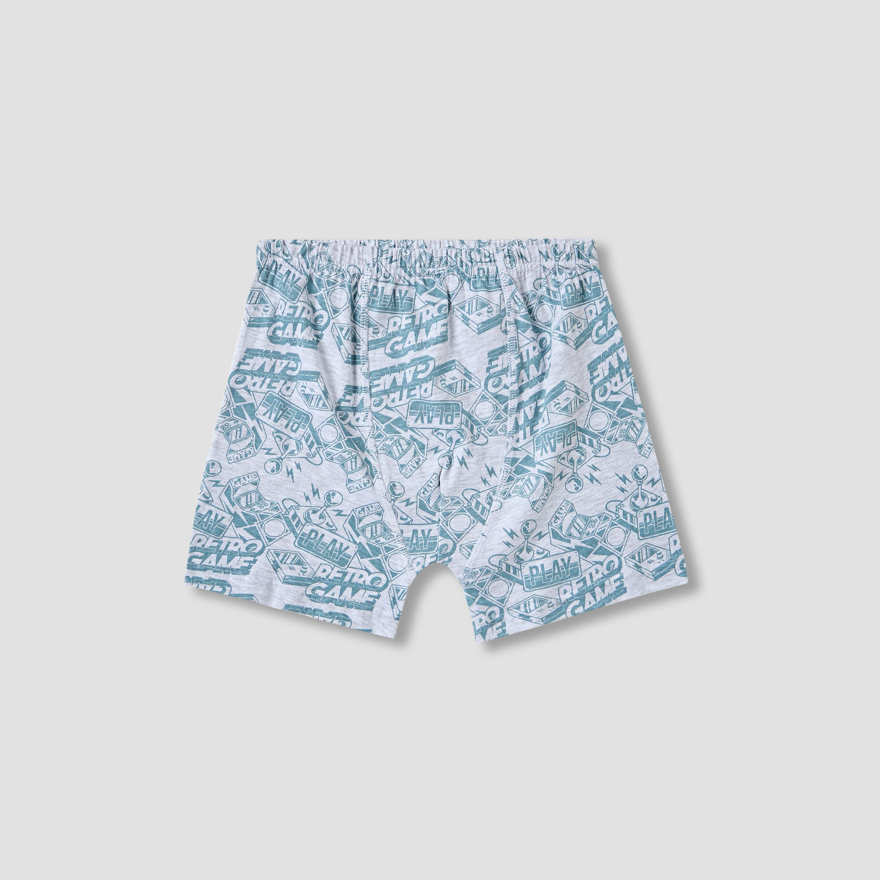 Juniors Printed Boxers with Elasticated Waistband - Set of 7-boys-clothing-innerwear-boxersandbriefs-image-1