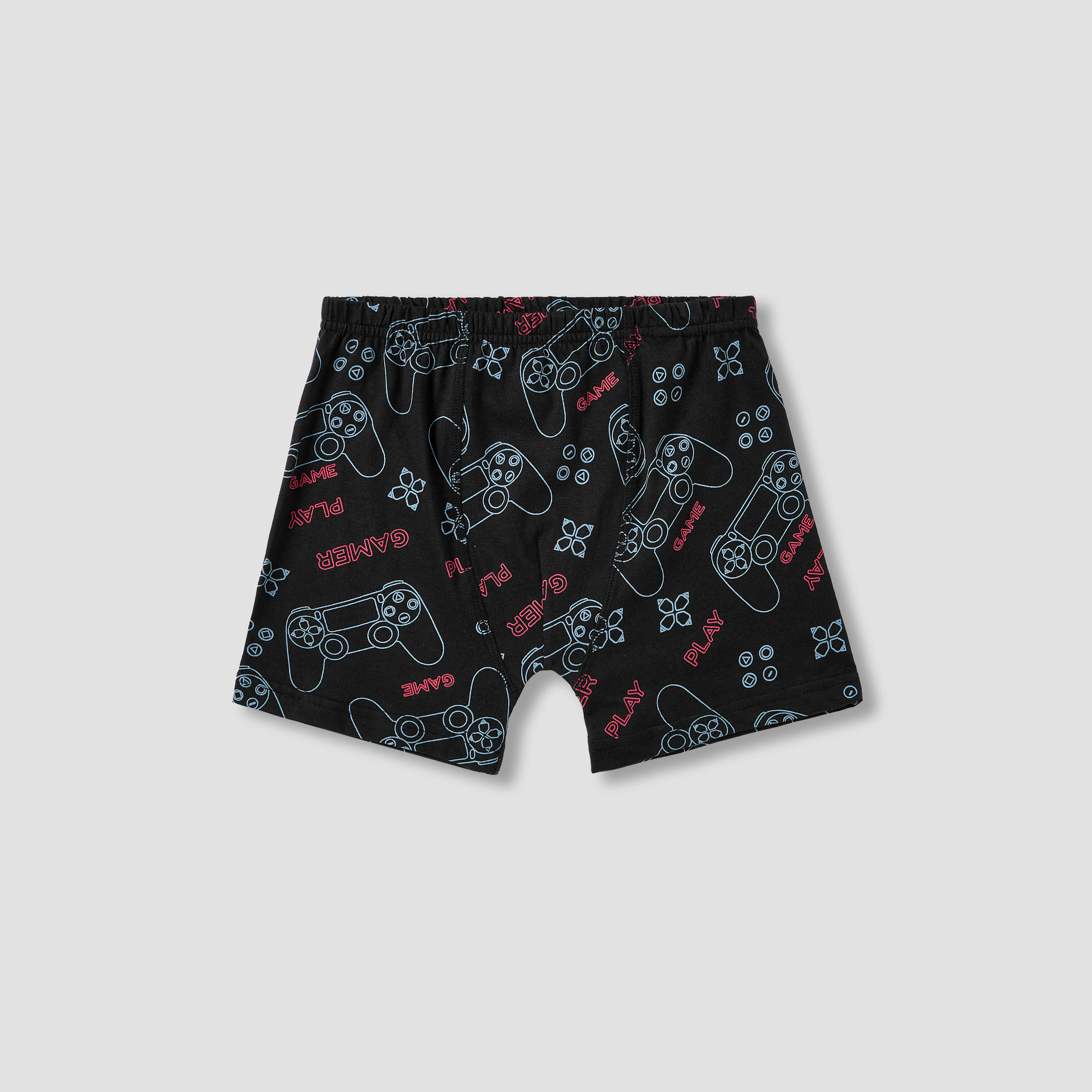 Juniors Printed Boxers with Elasticated Waistband - Set of 7-boys-clothing-innerwear-boxersandbriefs-image-4