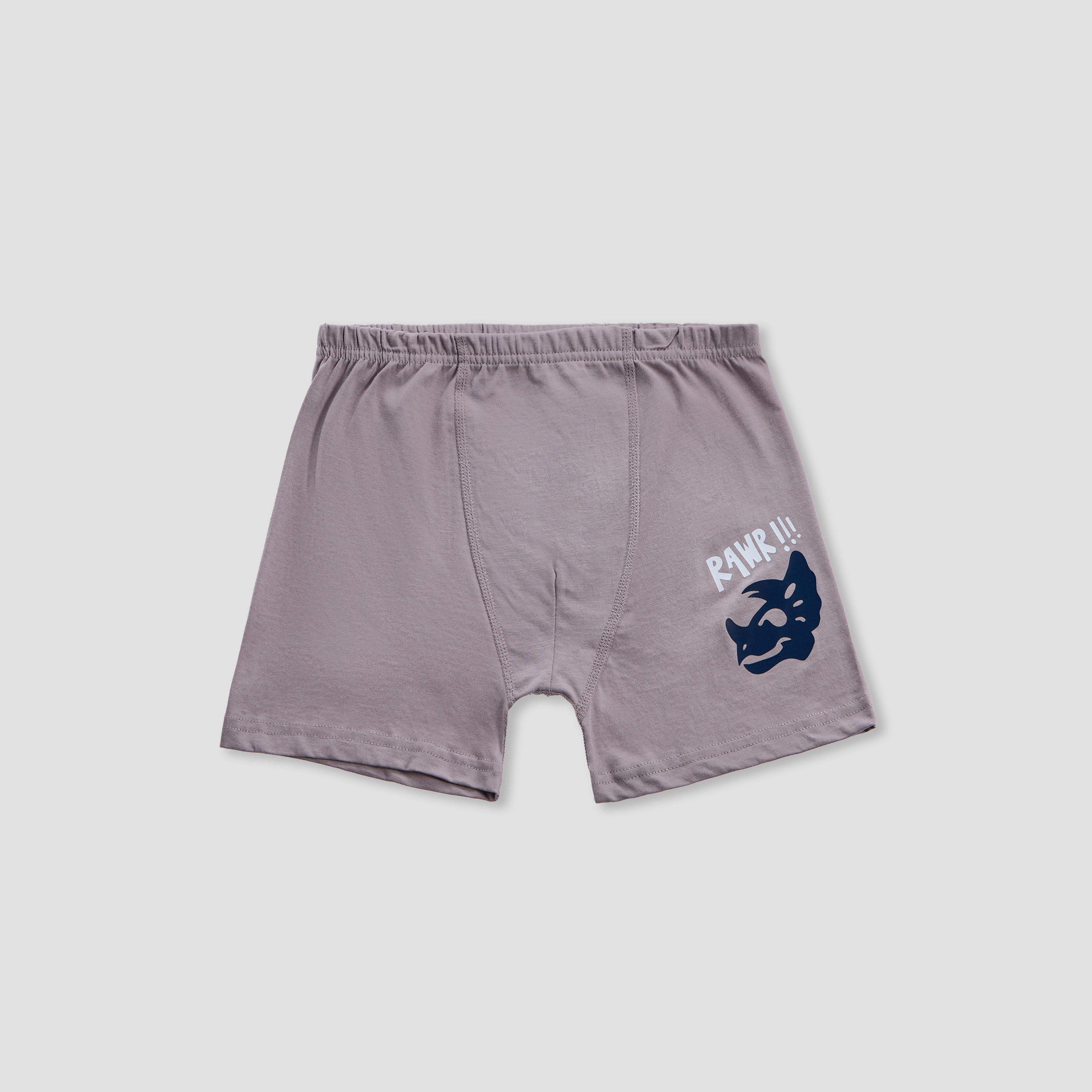 Juniors Dinosaur Print Boxer with Elasticated Waistband - Set of 7-boys-clothing-innerwear-boxersandbriefs-image-2