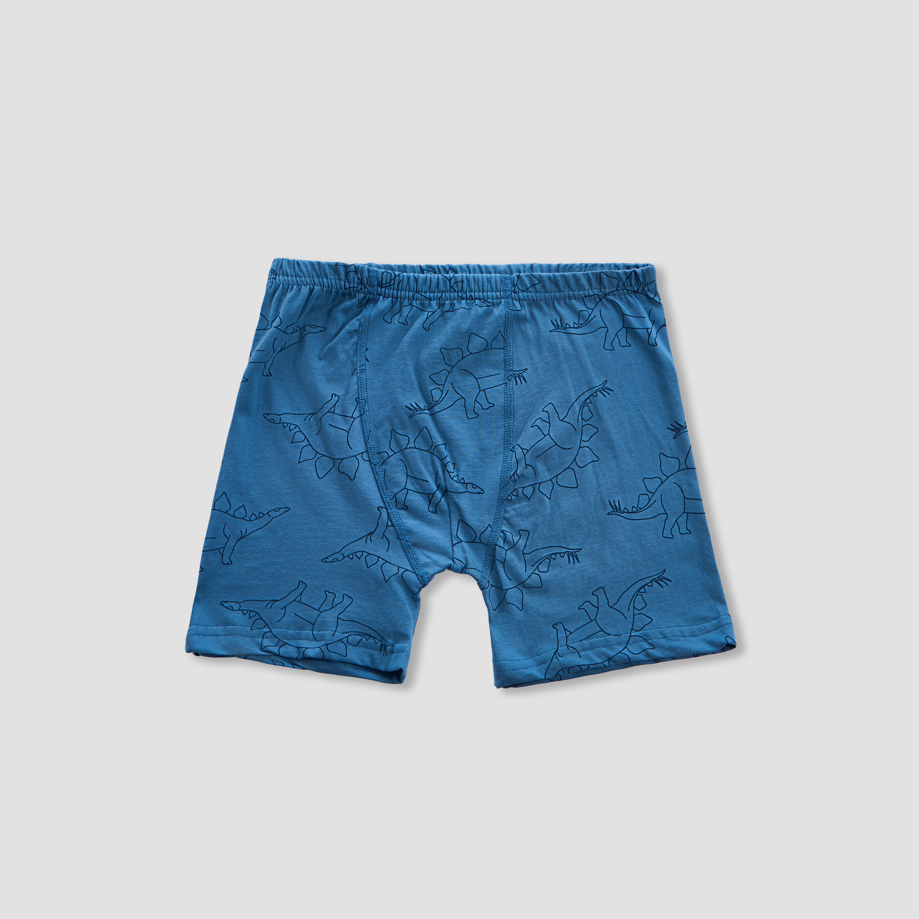 Juniors Dinosaur Print Boxer with Elasticated Waistband - Set of 7-boys-clothing-innerwear-boxersandbriefs-image-5