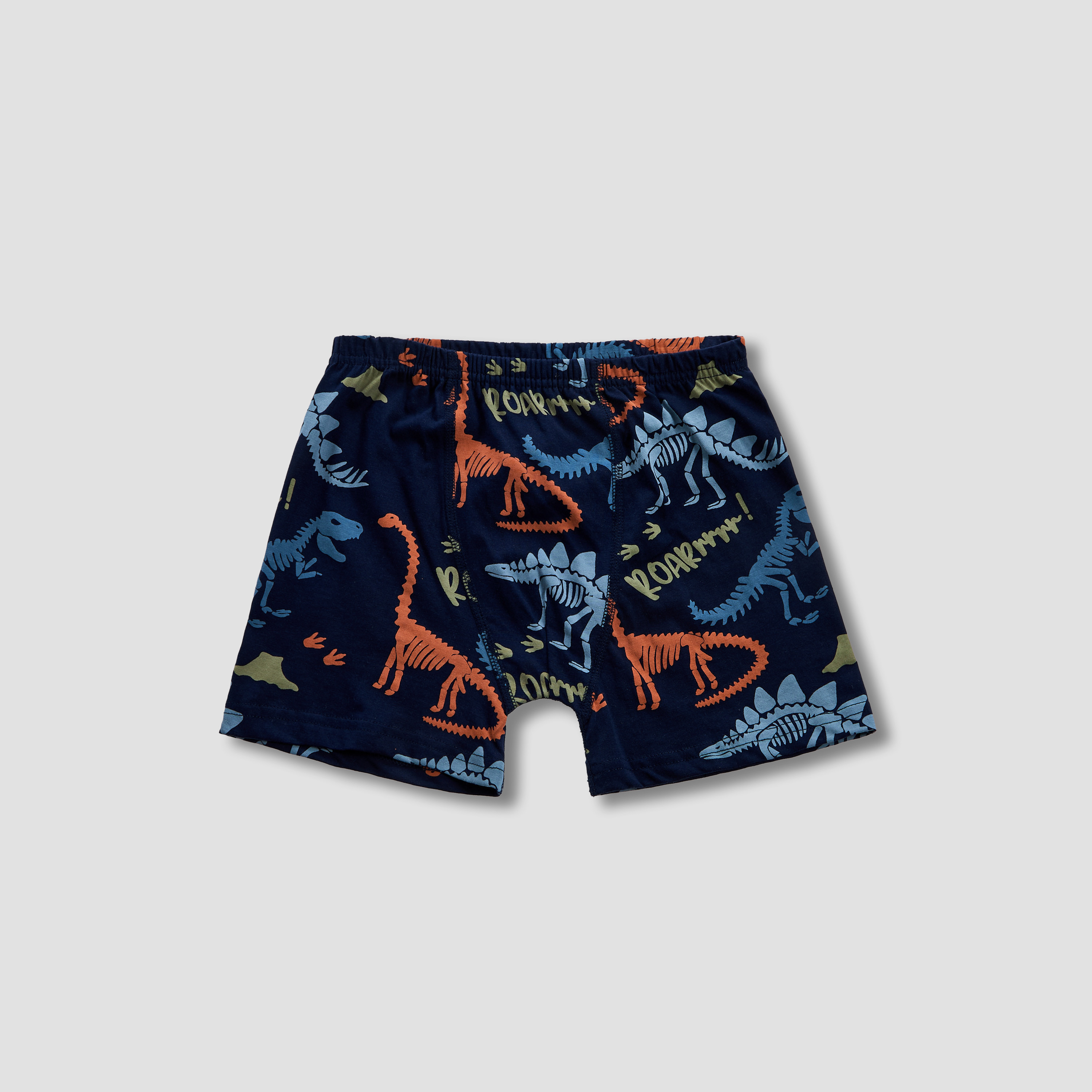 Juniors Dinosaur Print Boxer with Elasticated Waistband - Set of 7-boys-clothing-innerwear-boxersandbriefs-image-8