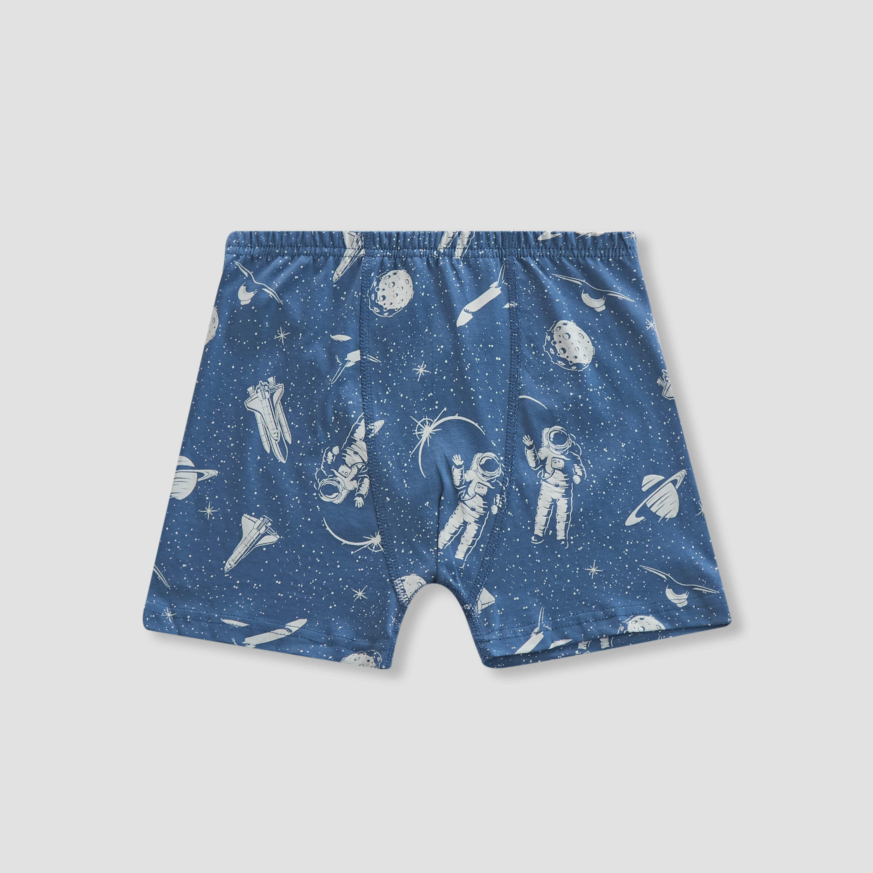 Juniors Boys Boxer Briefs with Space Print - Cotton - 7-Piece Set-boys-clothing-innerwear-boxersandbriefs-image-6