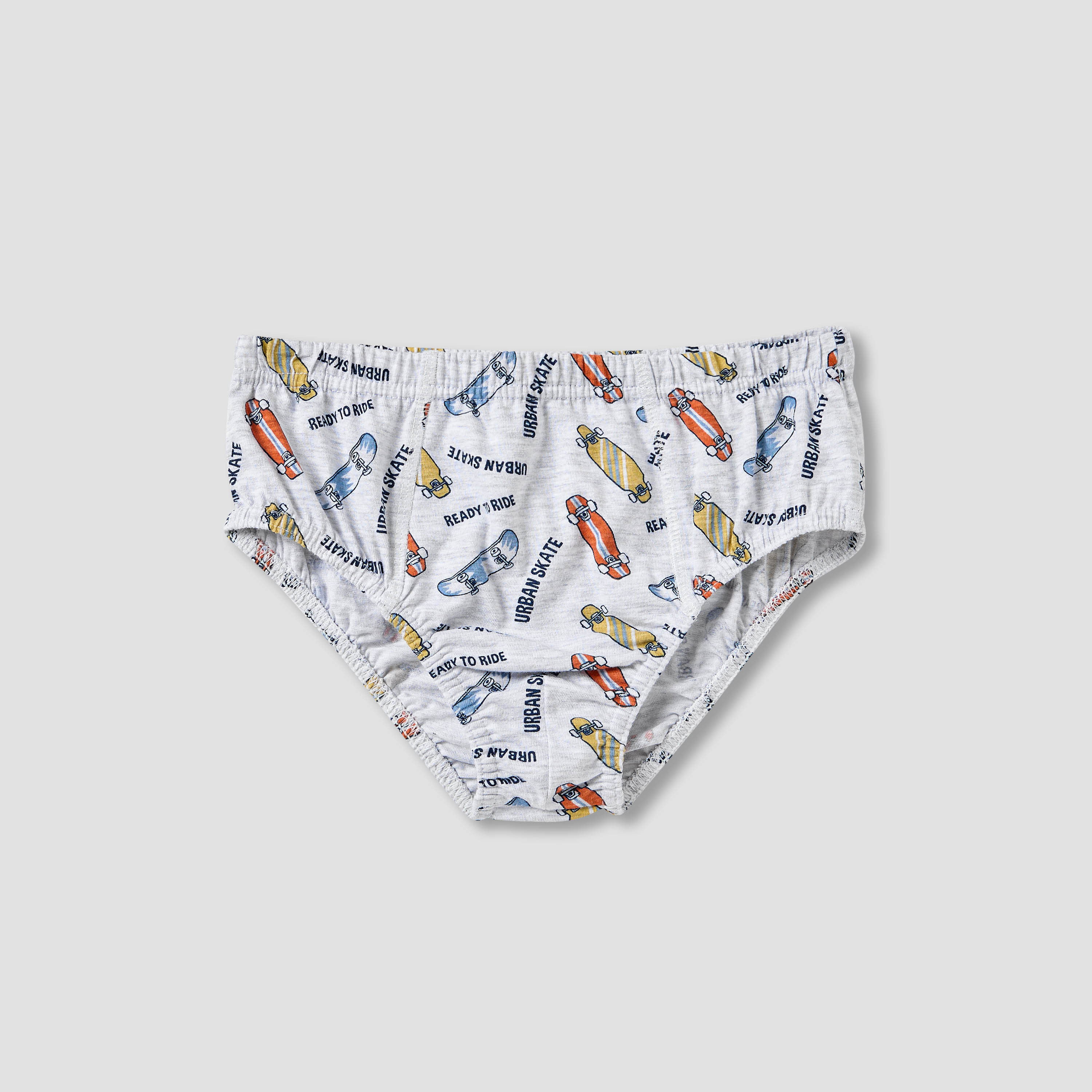 سراويل داخلية بطبعات تزلج بخصر مطاطي من جونيورز - طقم من 5 قطع-boys-clothing-innerwear-boxersandbriefs-image-4