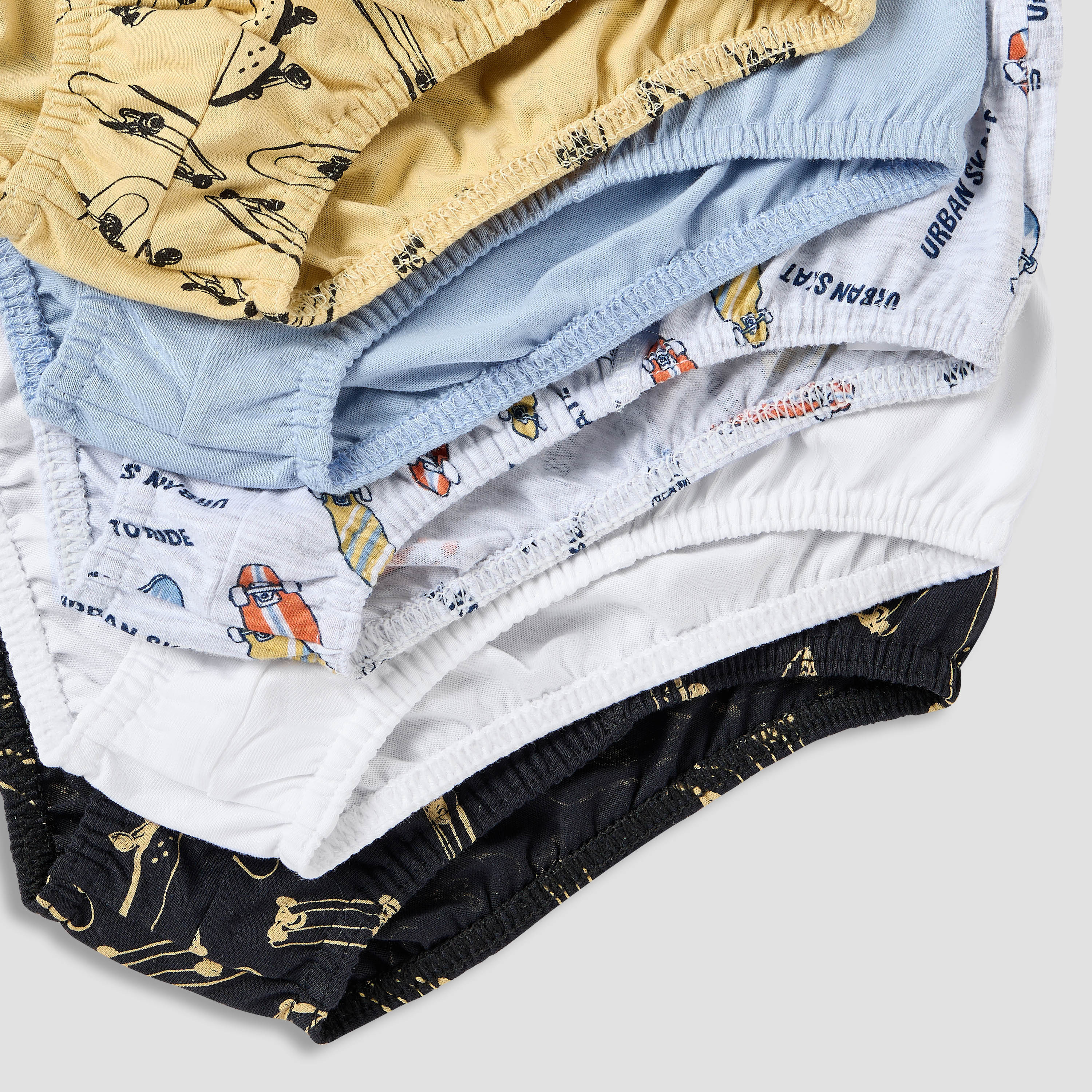 سراويل داخلية بطبعات تزلج بخصر مطاطي من جونيورز - طقم من 5 قطع-boys-clothing-innerwear-boxersandbriefs-image-8