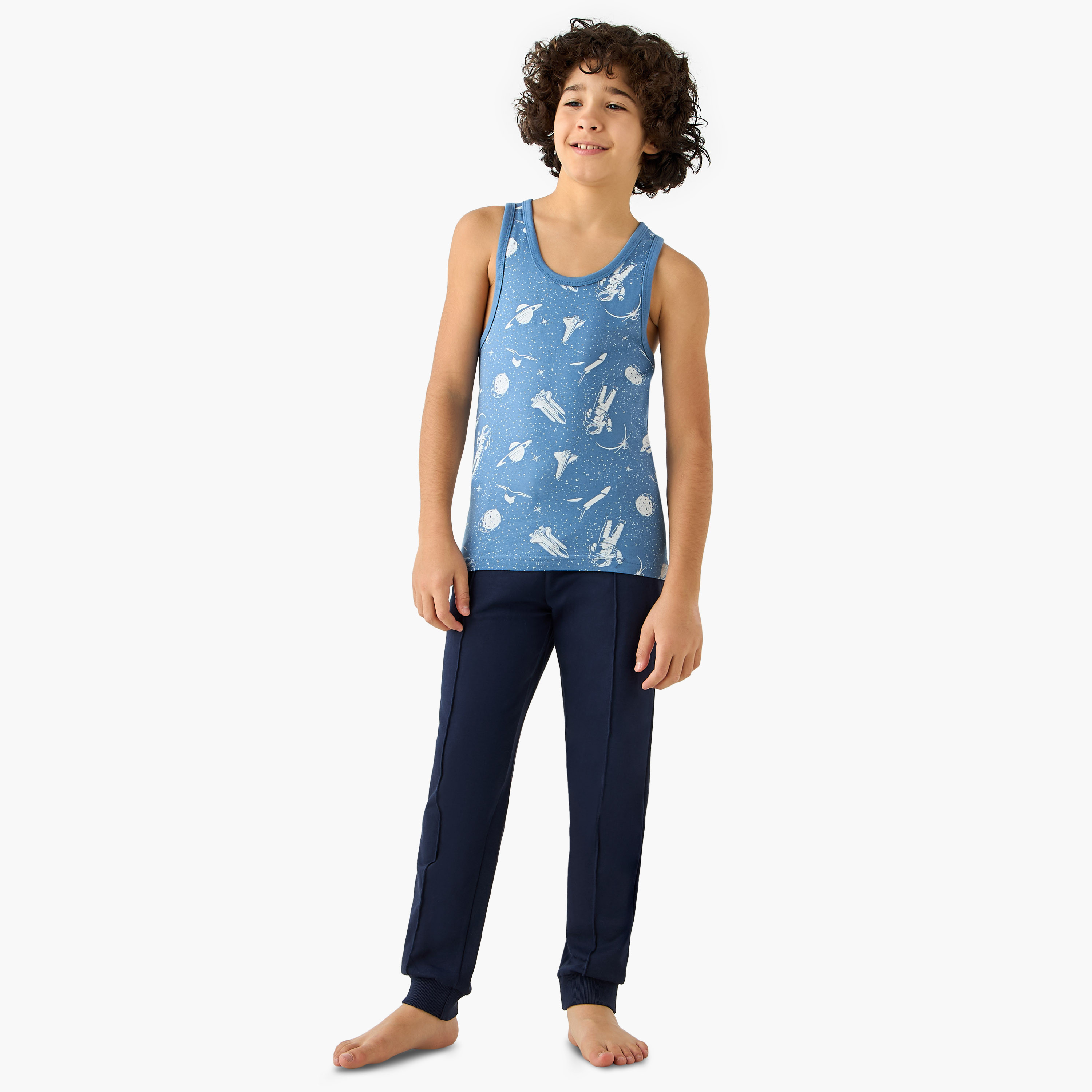 Juniors Space Print Vest - Set of 3-boys-clothing-innerwear-vests-image-8