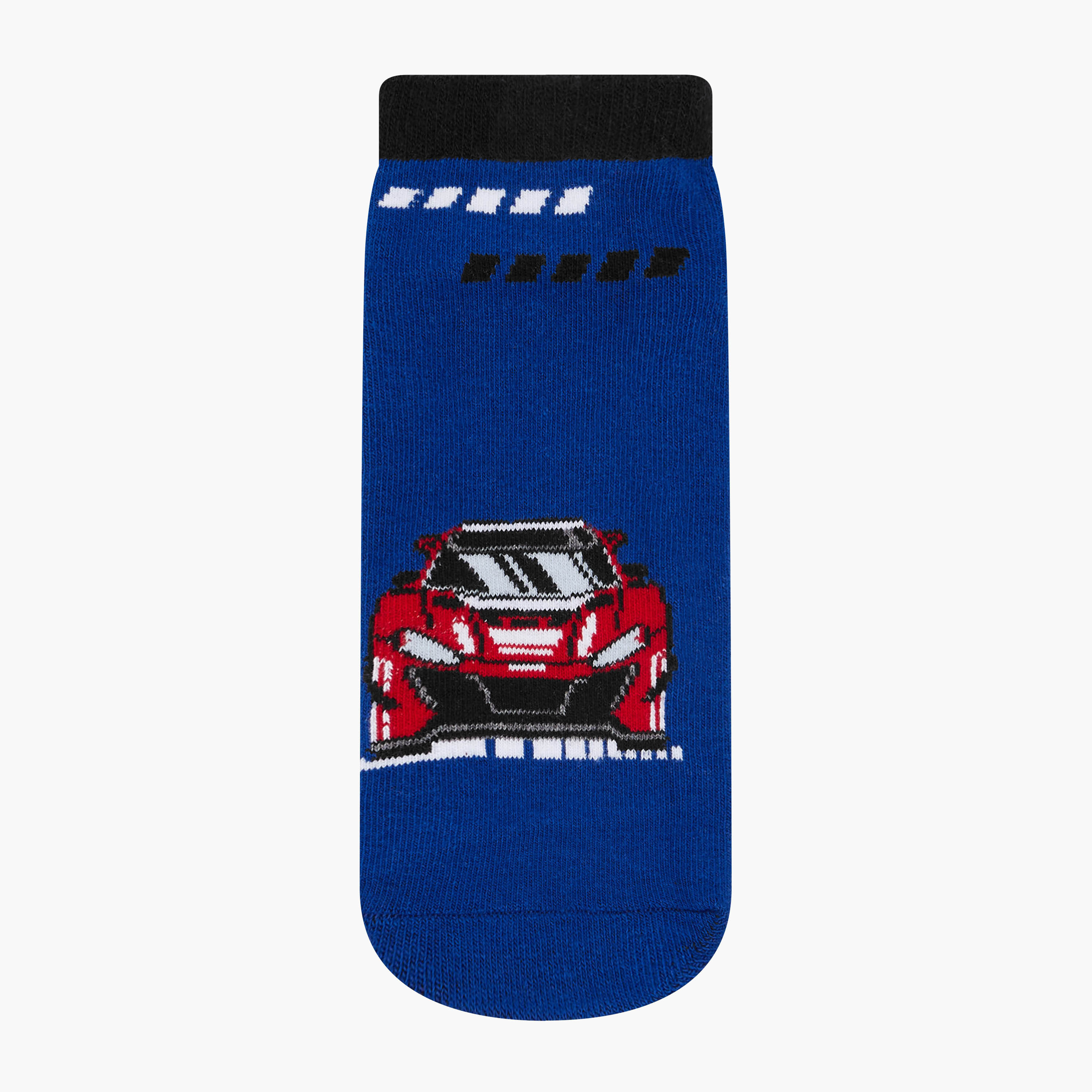 Juniors Boys' Socks with Racing Car Print - Set of 3-boys-accessories-socks-image-2