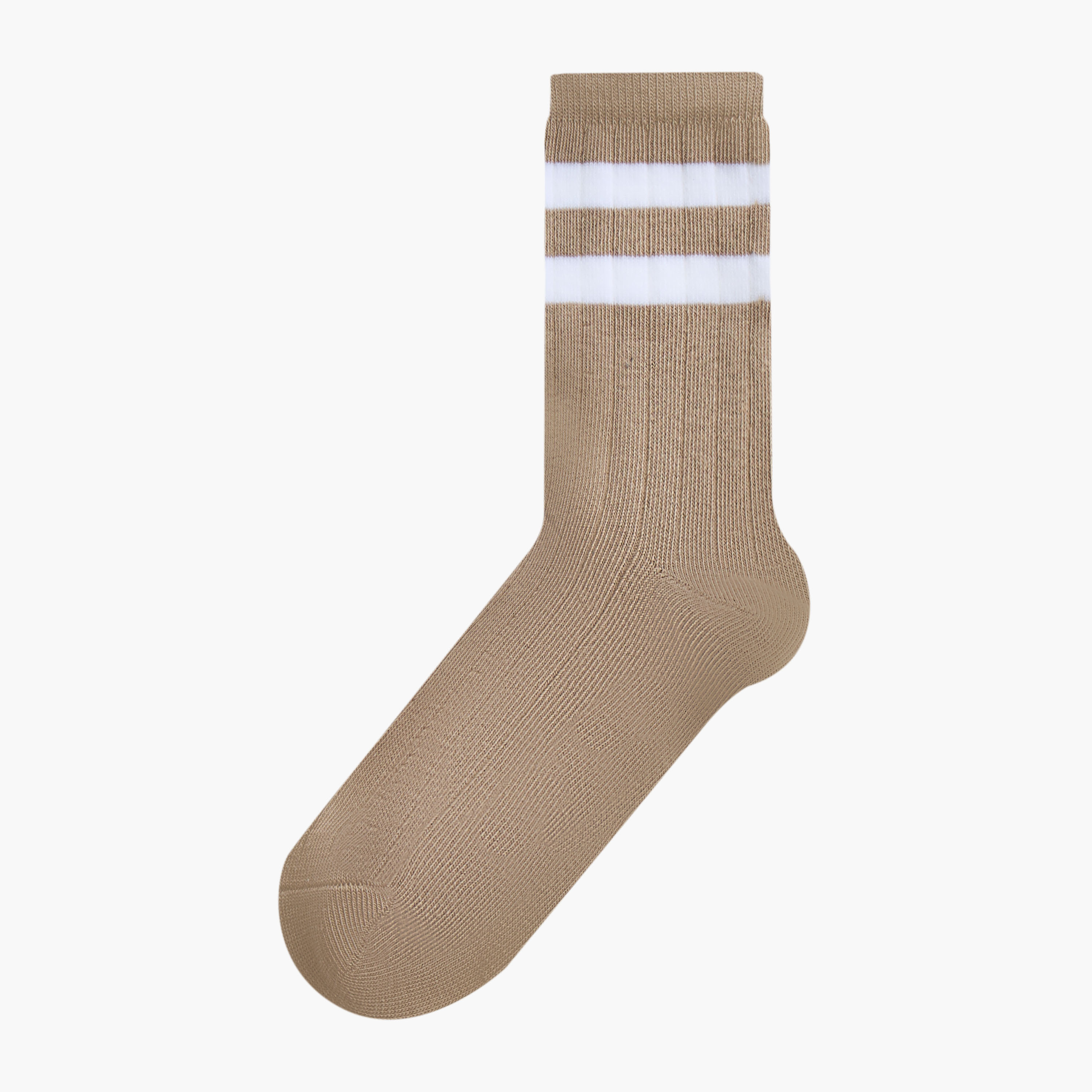 Pack of 3 Juniors Boys Quarter Length Socks with Stripes-boys-accessories-socks-image-2