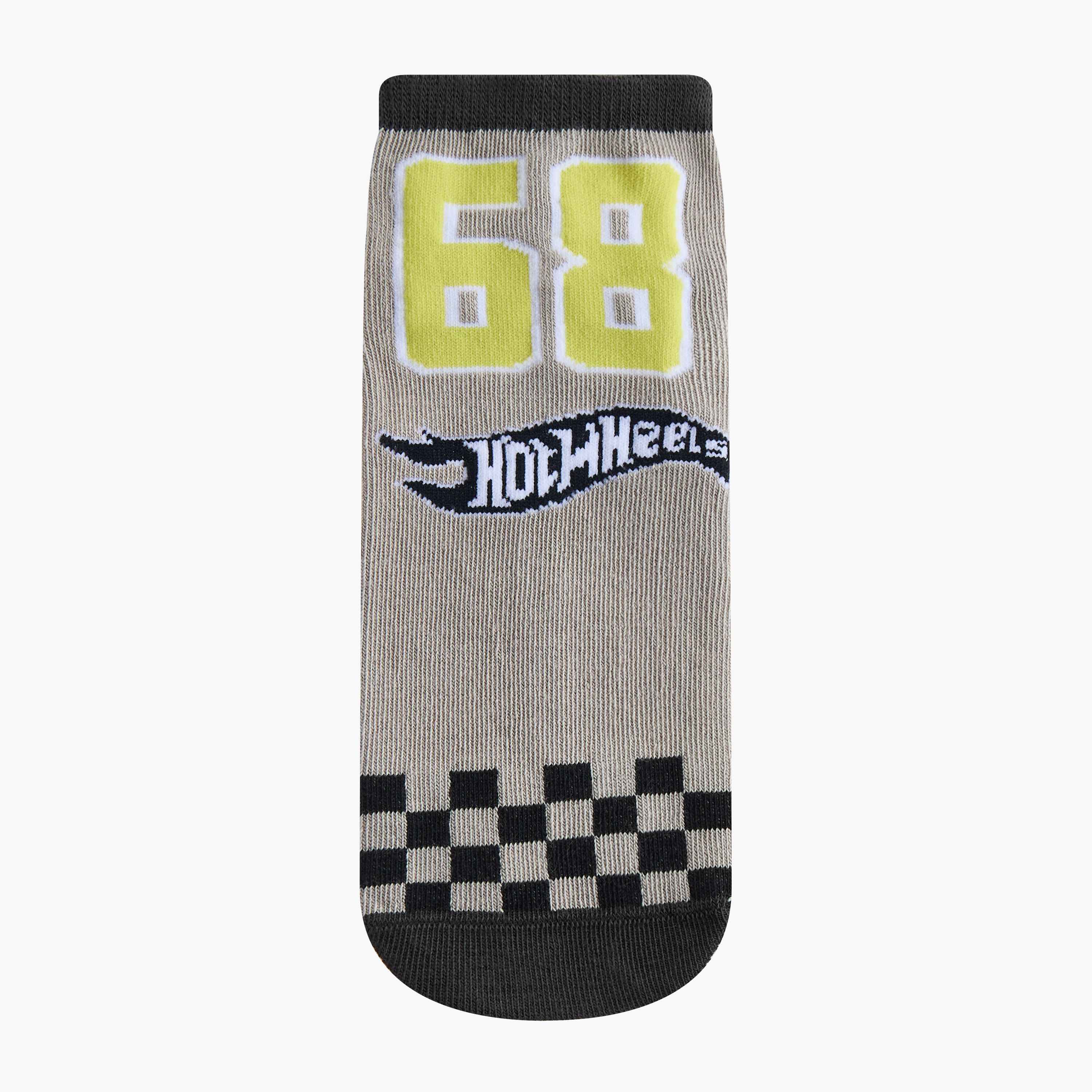 Boys Socks with Hot Wheels Print - Set of 3-boys-accessories-socks-image-2