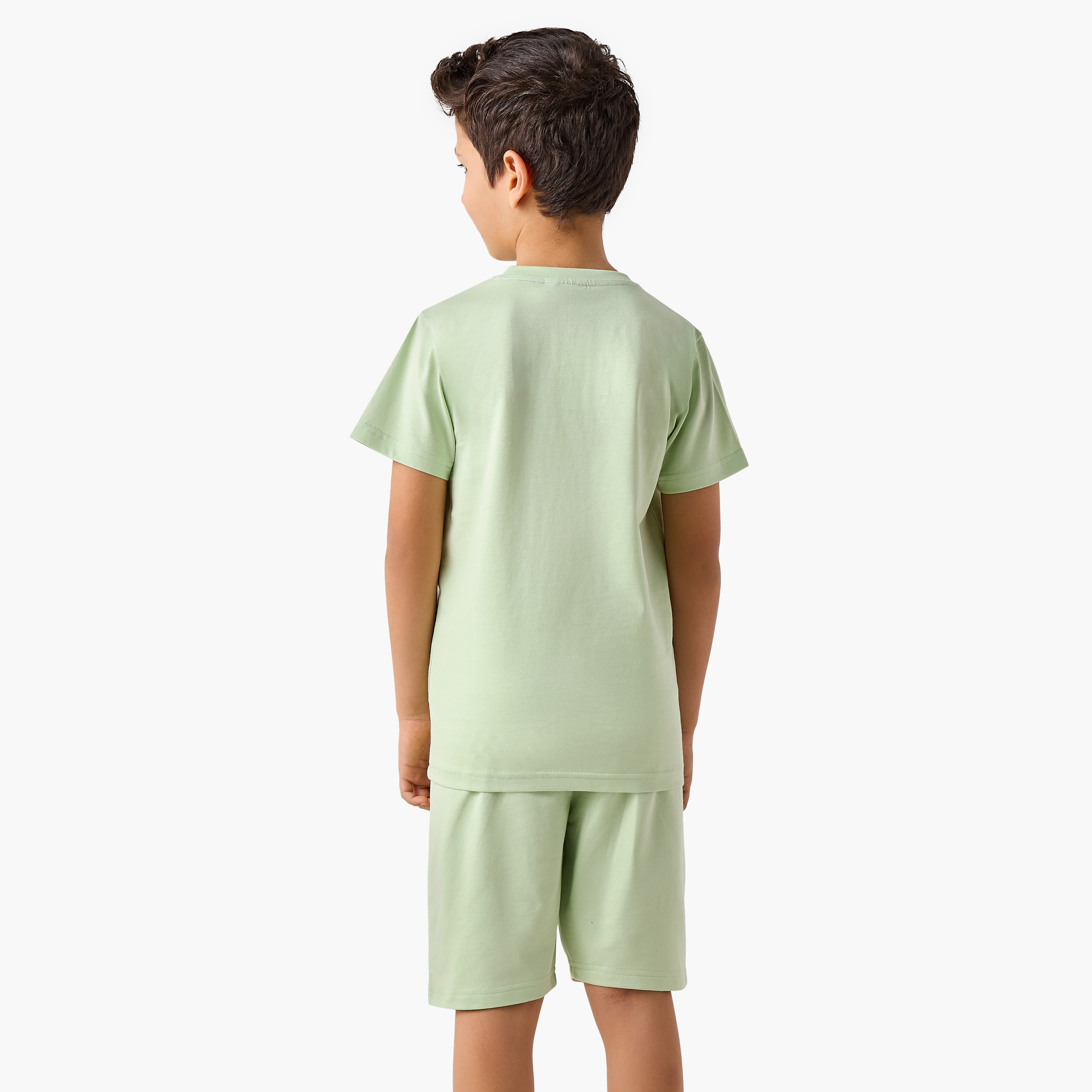 Xbox Gaming Print T-shirt and Shorts Set-boys-clothing-nightwear-image-4