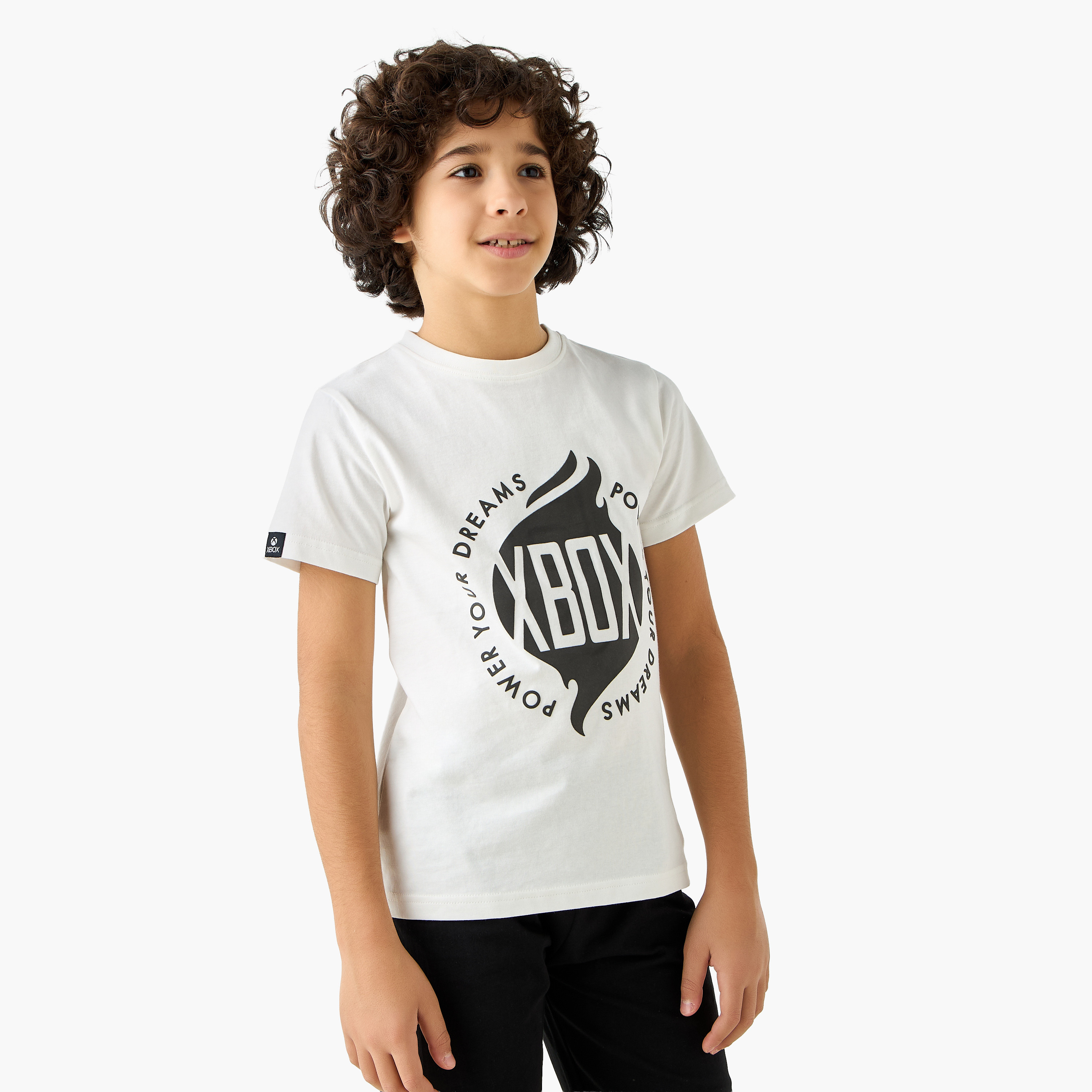 طقم بيجاما وتيشيرت بطبعات من إكس بوكس-boys-clothing-nightwear-image-5