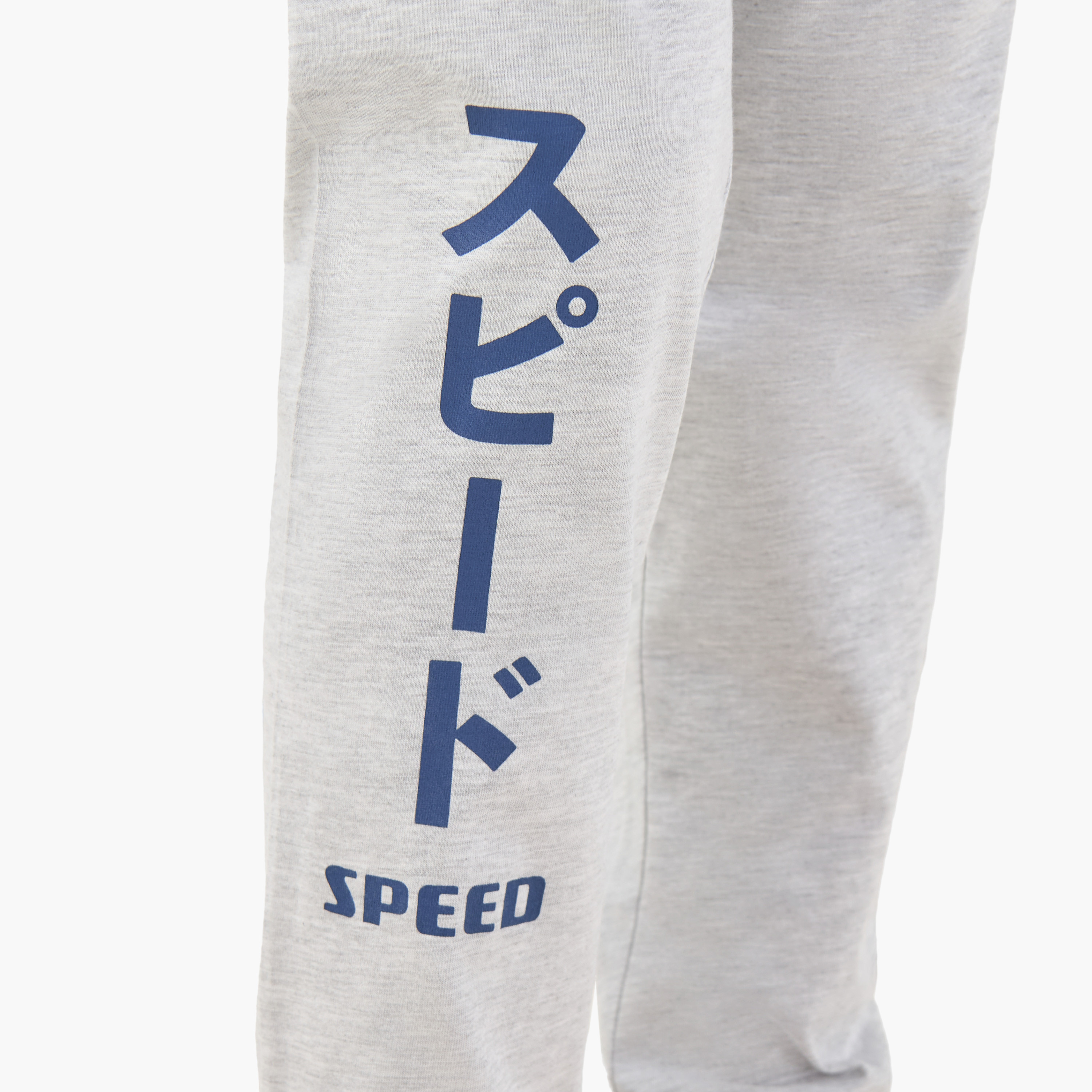 Pack of 2 Cotton Round Neck Long Sleeve Pyjama Set with Sonic Print-boys-clothing-nightwear-image-9