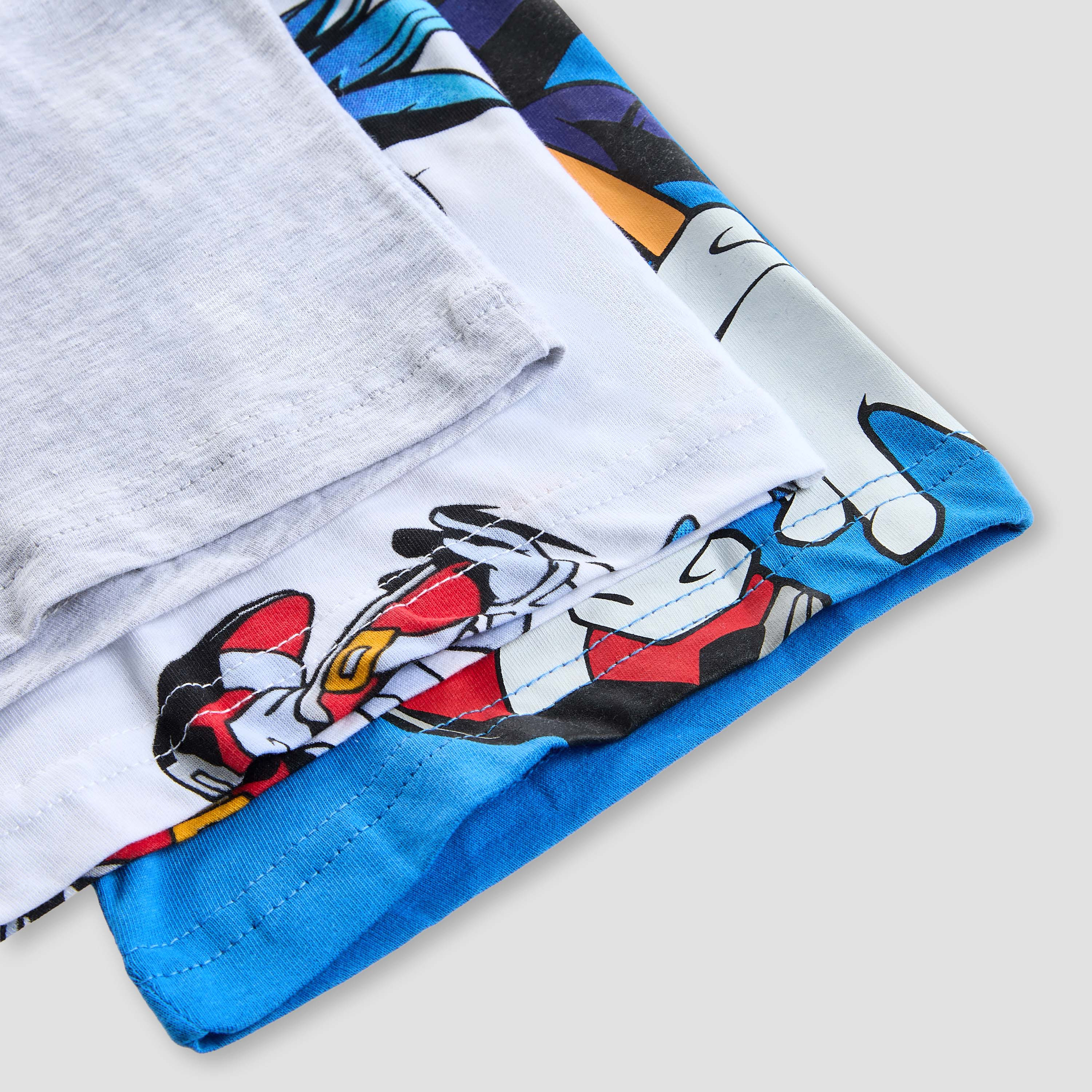 Pack of 3 Cotton Boxers with Sonic the Hedgehog Print-boys-clothing-innerwear-boxersandbriefs-image-6