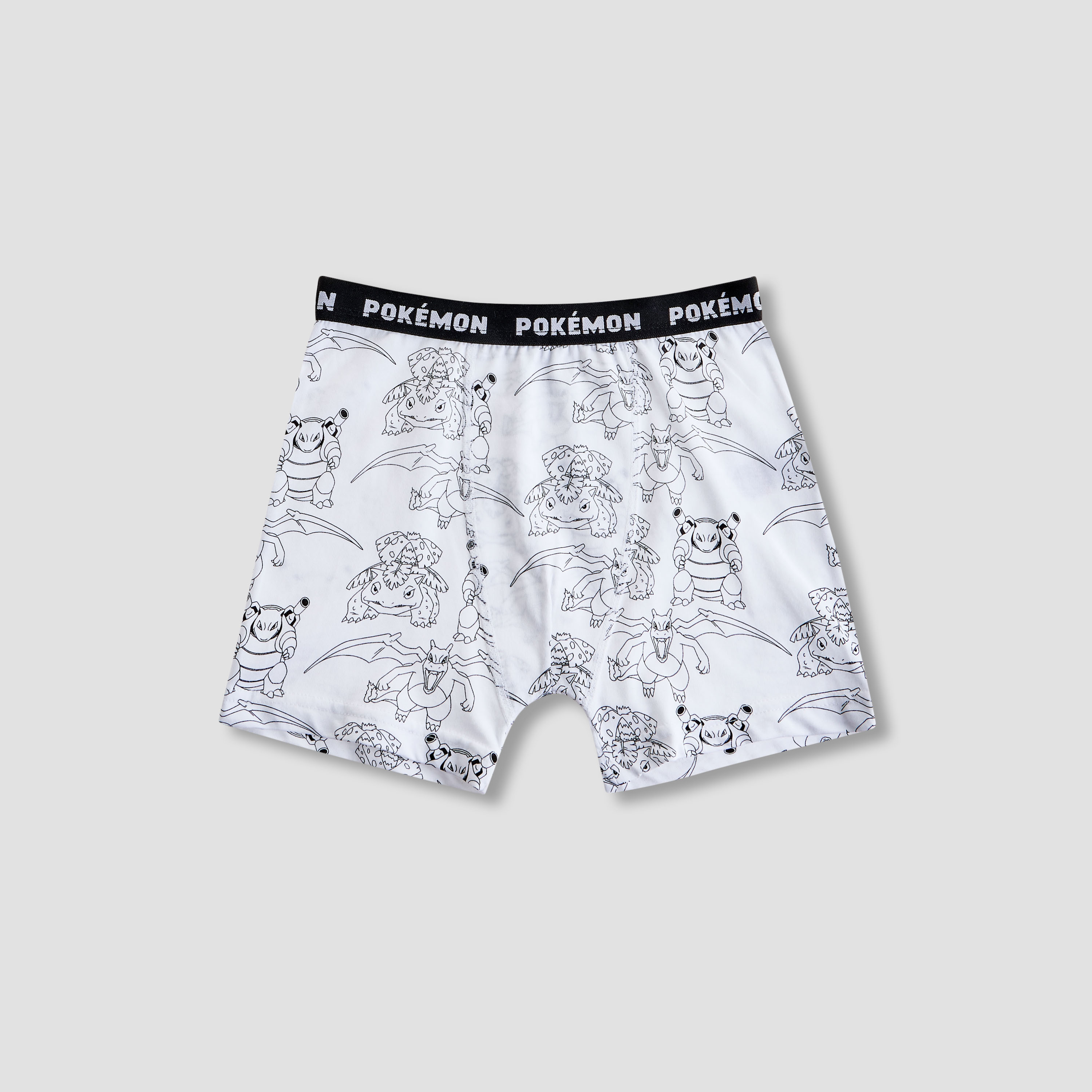 Pack of 3 Pokemon Cotton Boxers with Fun Print-boys-clothing-innerwear-boxersandbriefs-image-2