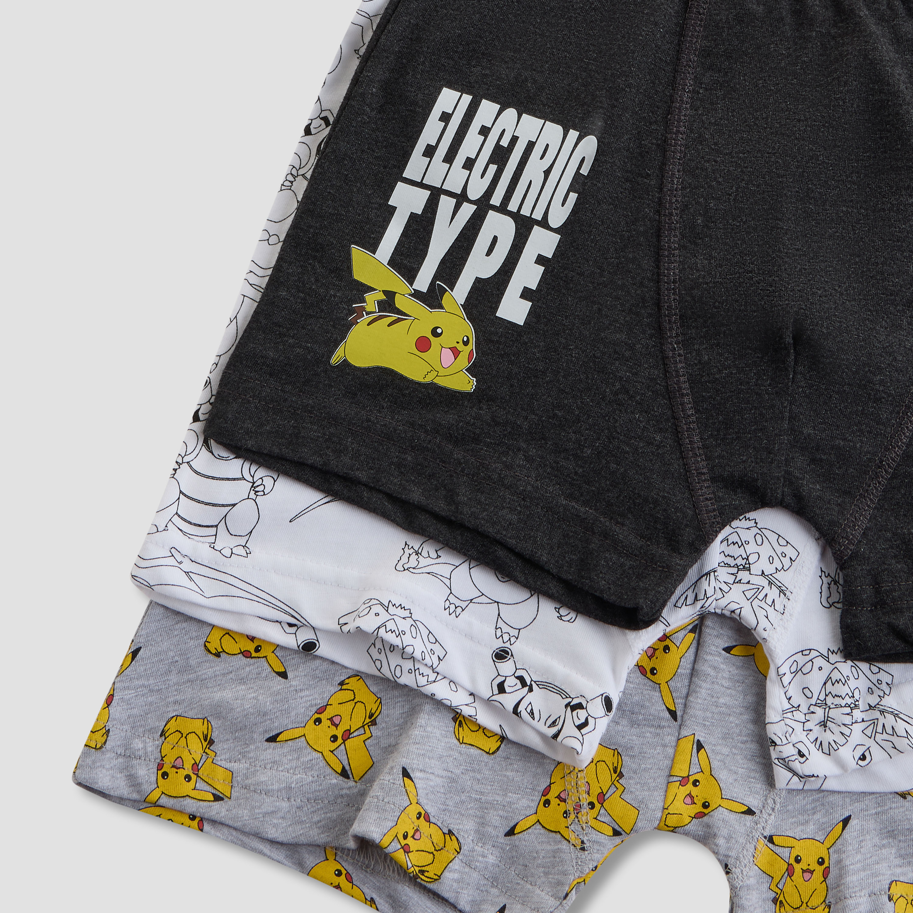 Pack of 3 Pokemon Cotton Boxers with Fun Print-boys-clothing-innerwear-boxersandbriefs-image-6