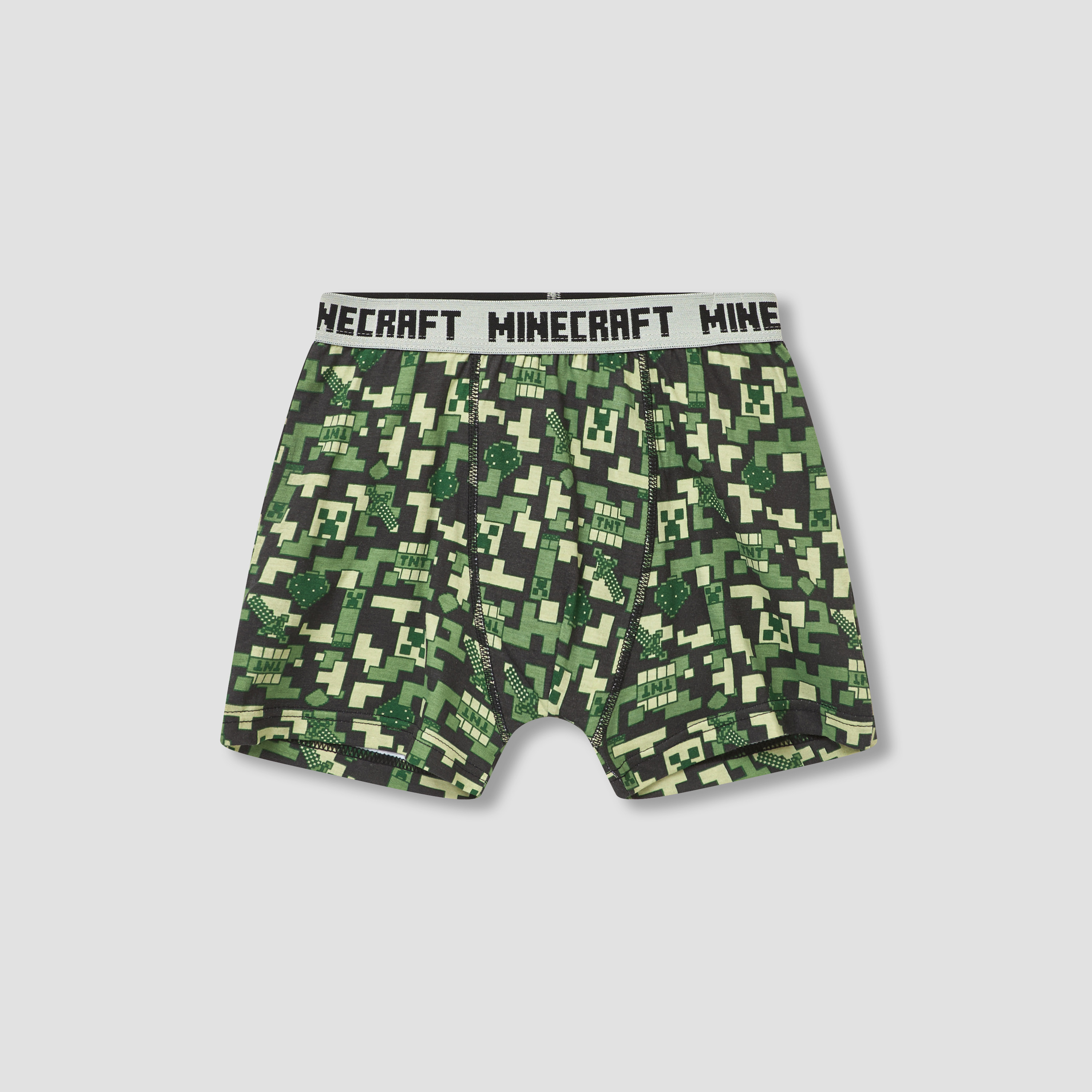 Pack of 3 Minecraft Cotton Boxers with Print-boys-clothing-innerwear-boxersandbriefs-image-2