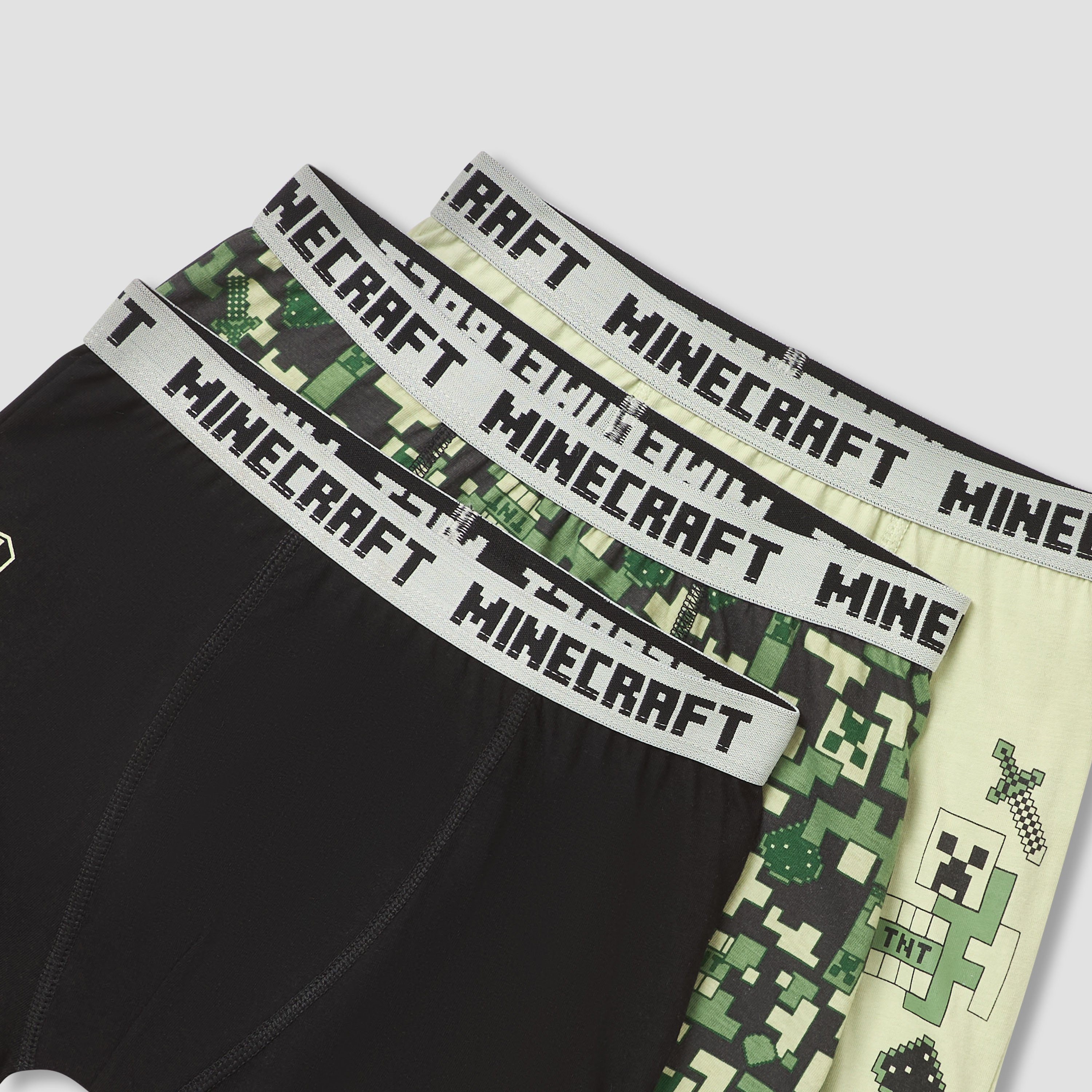 Pack of 3 Minecraft Cotton Boxers with Print-boys-clothing-innerwear-boxersandbriefs-image-5