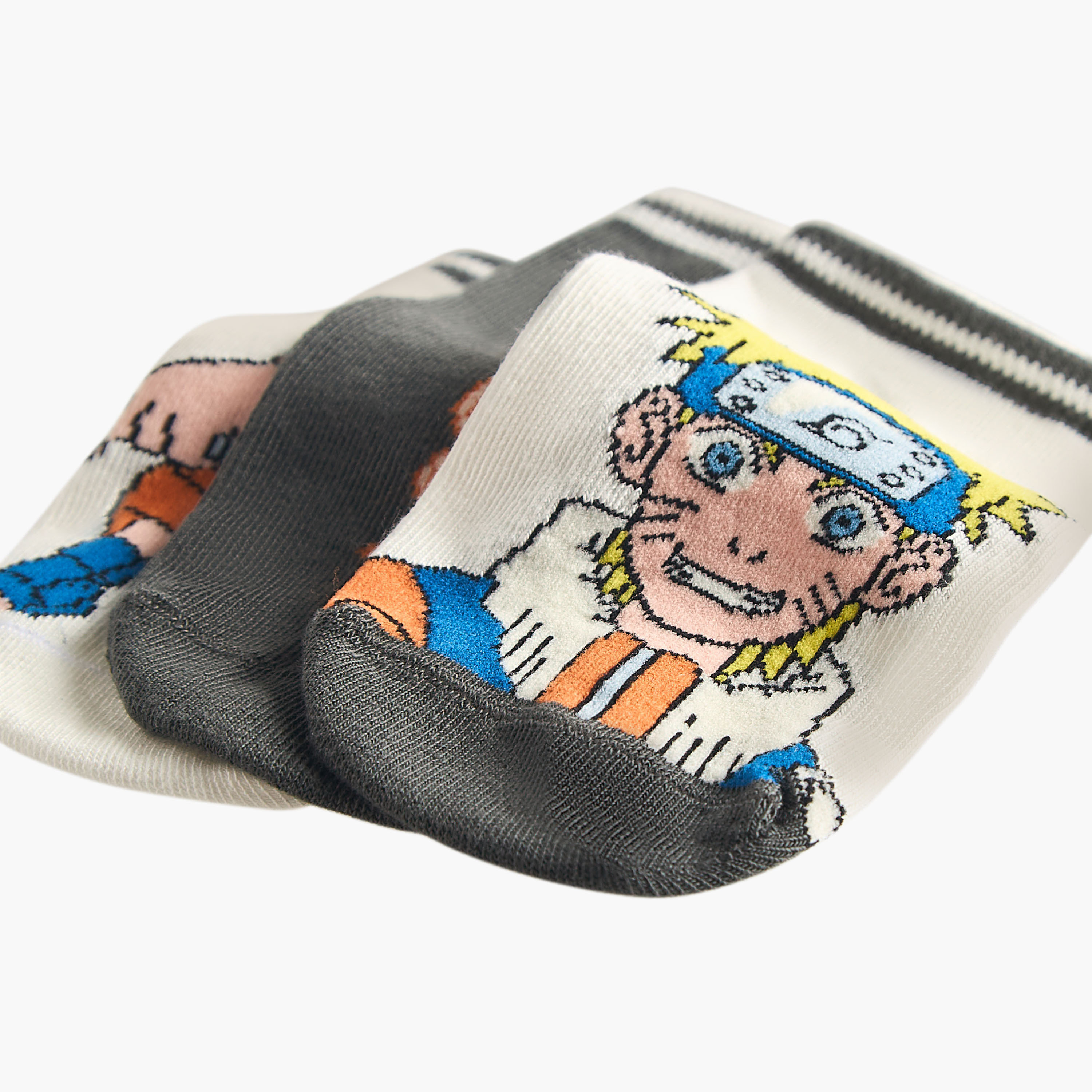 Pack of 3 TV Tokyo Boys Socks with Naruto Print-boys-accessories-socks-image-4