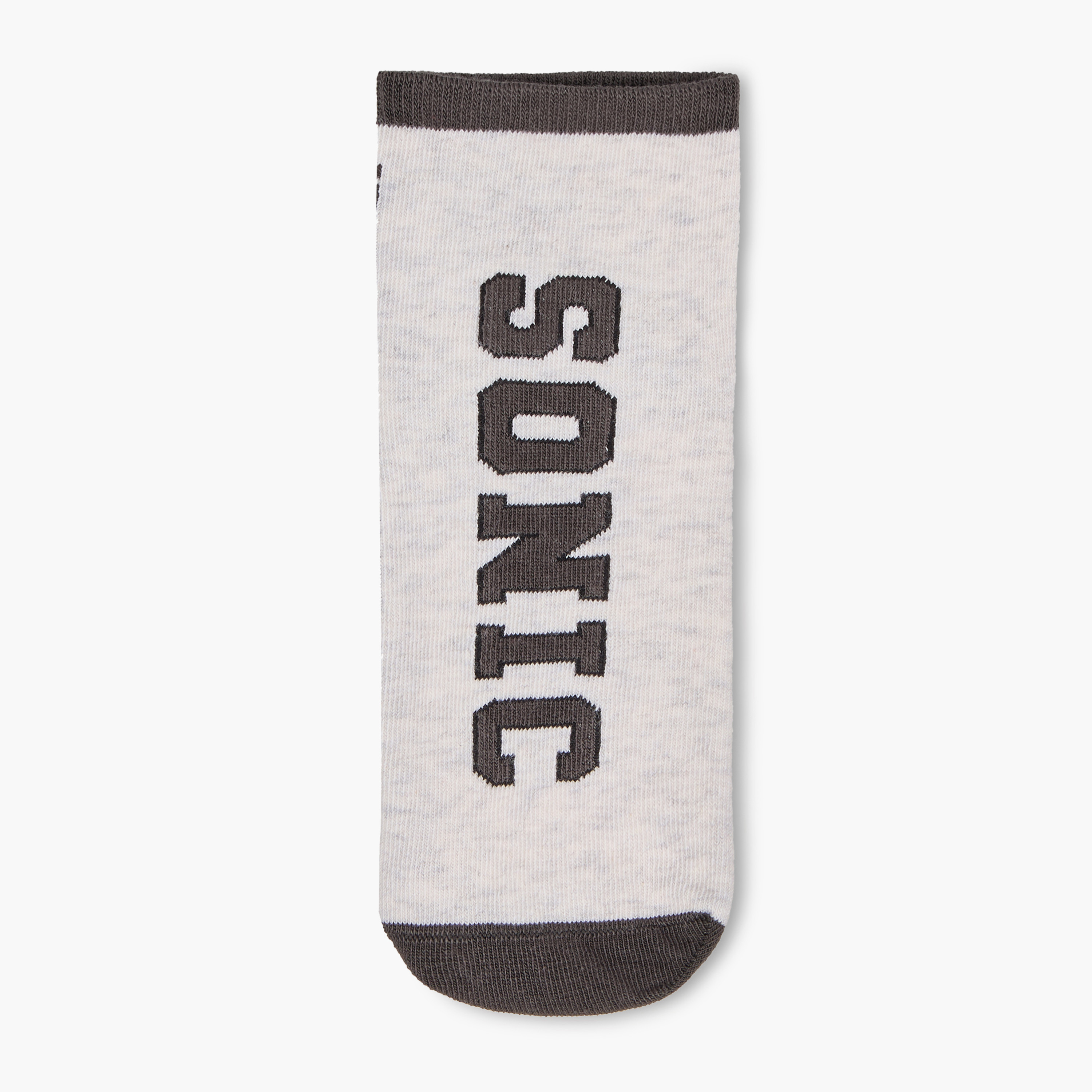 Pack of 3 Boys Socks Sonic the Hedgehog Print-boys-accessories-socks-image-2