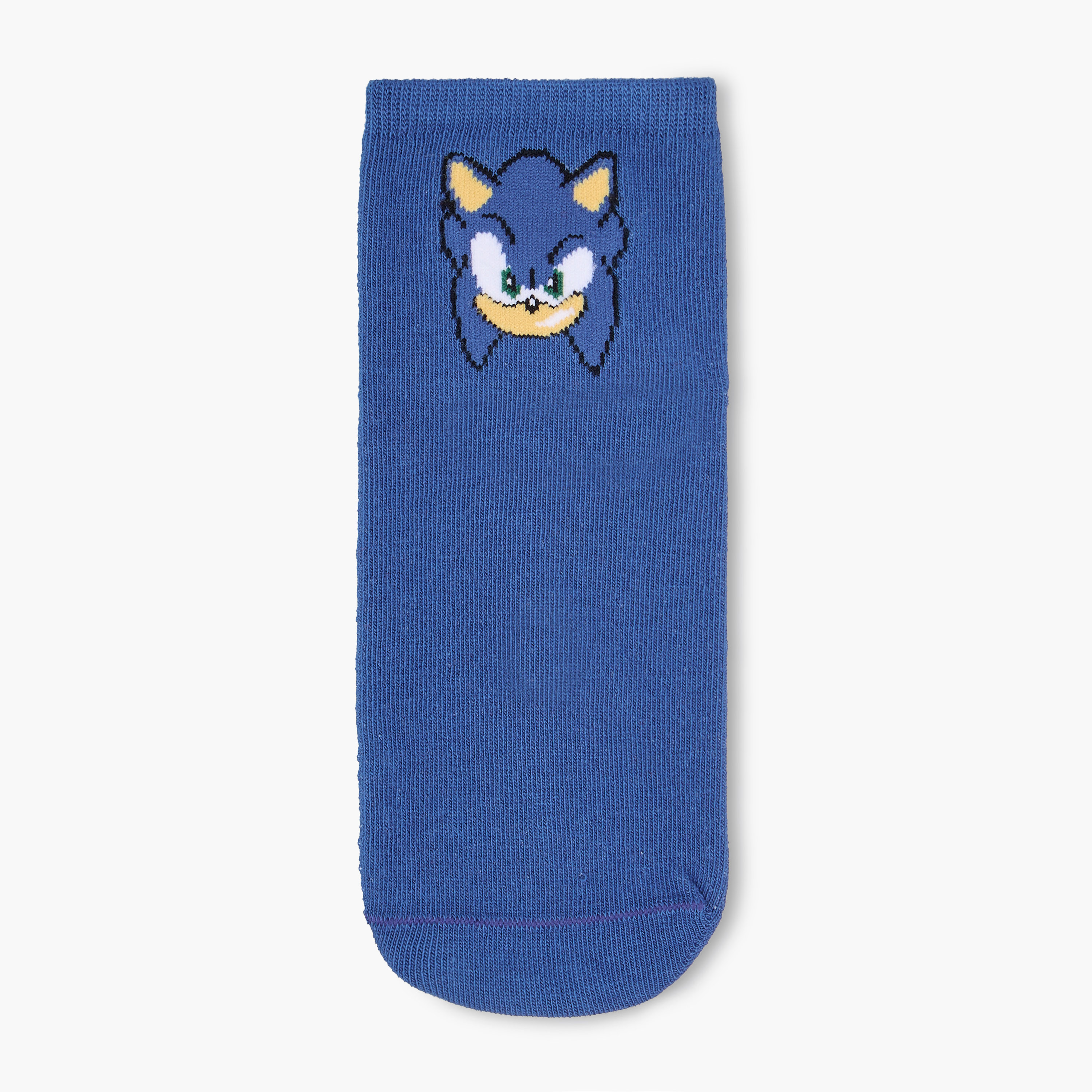 Pack of 3 Boys Socks Sonic the Hedgehog Print-boys-accessories-socks-image-3