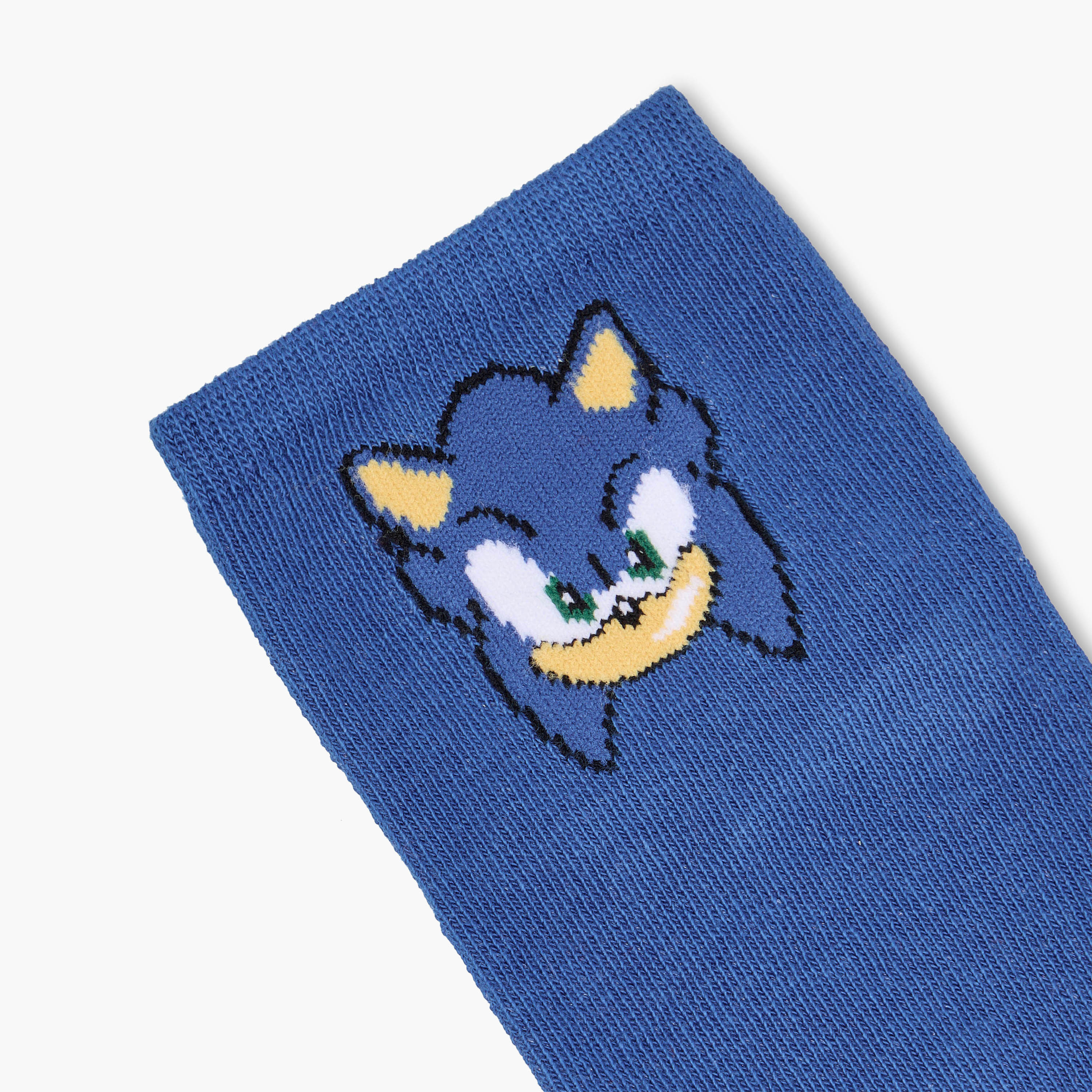 Pack of 3 Boys Socks Sonic the Hedgehog Print-boys-accessories-socks-image-4