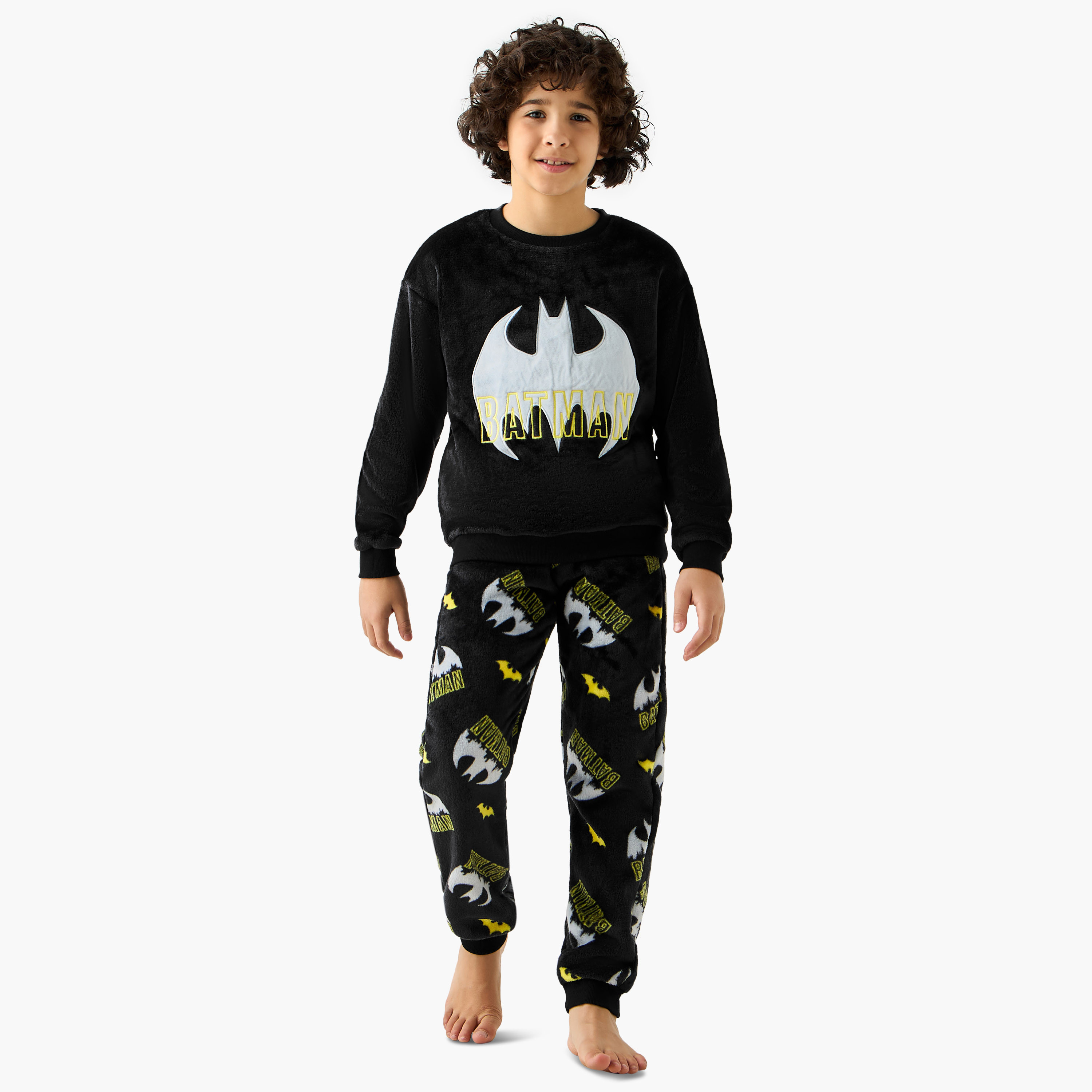 Batman T-shirt and Pyjama Set-boys-clothing-nightwear-image-1