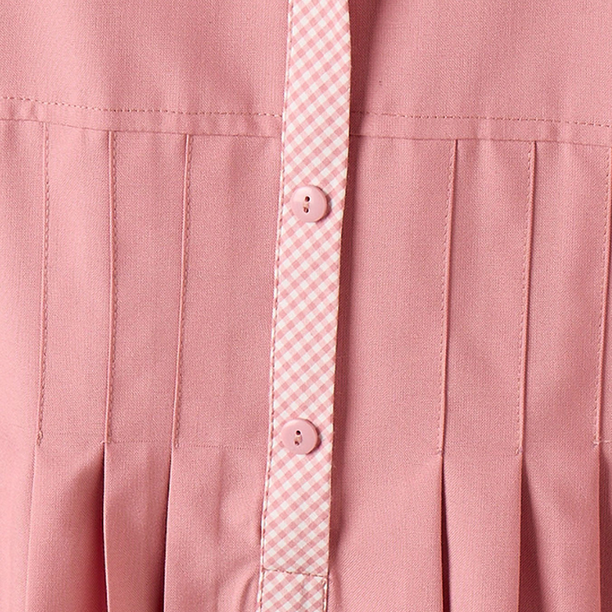 فستان مدرسي وردي بأكمام طويلة للبنات من جونيورز-girls-clothing-schoolwear-dresses-image-4