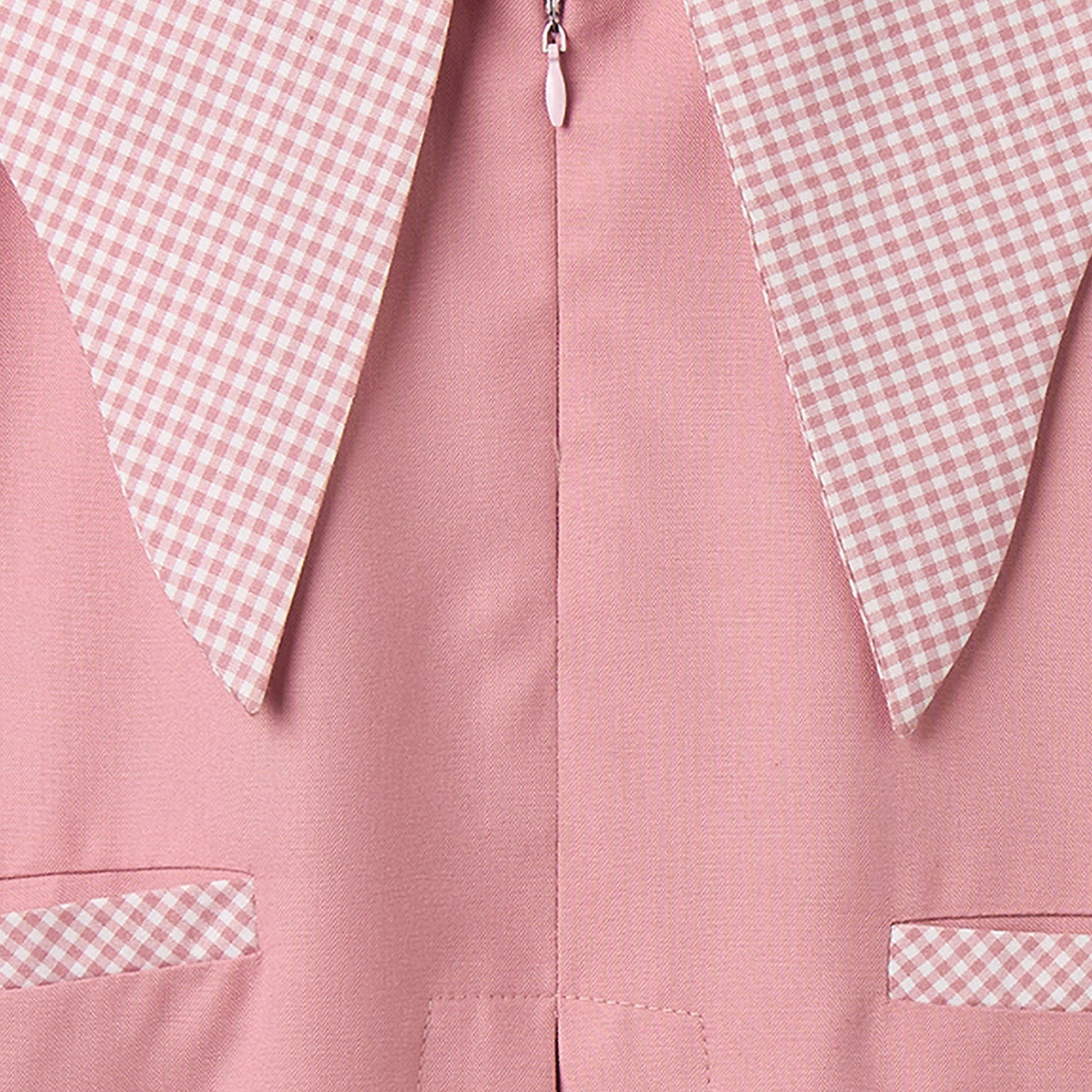 فستان مدرسة وردي بأكمام قصيرة للبنات من جونيورز-girls-clothing-schoolwear-dresses-image-3