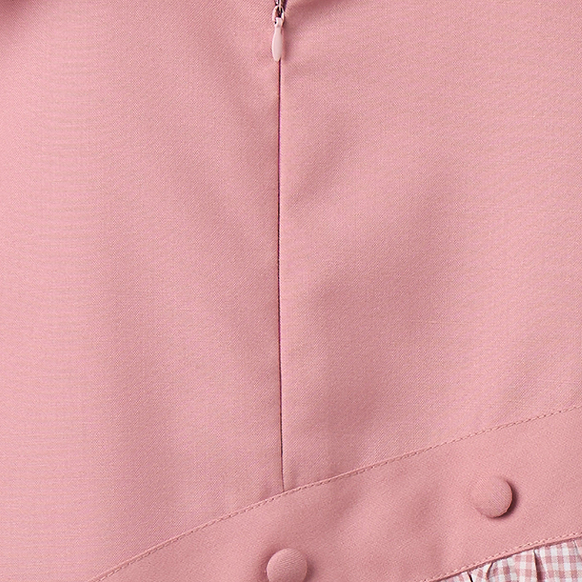 فستان مدرسة وردي بأكمام قصيرة للبنات من جونيورز-girls-clothing-schoolwear-dresses-image-3