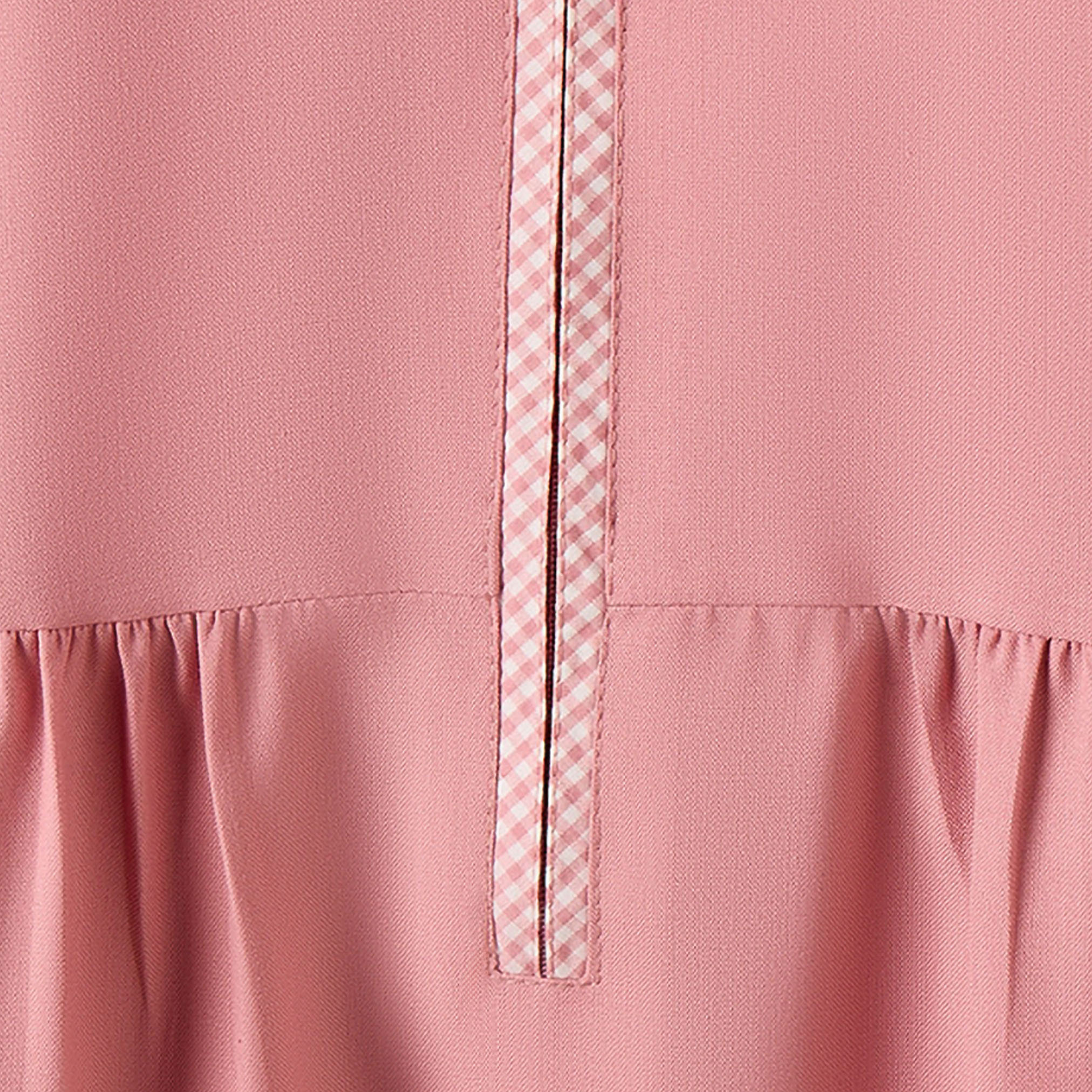 فستان مدرسي وردي بياقة بيتر بان من جونيورز - بنات-girls-clothing-schoolwear-dresses-image-3