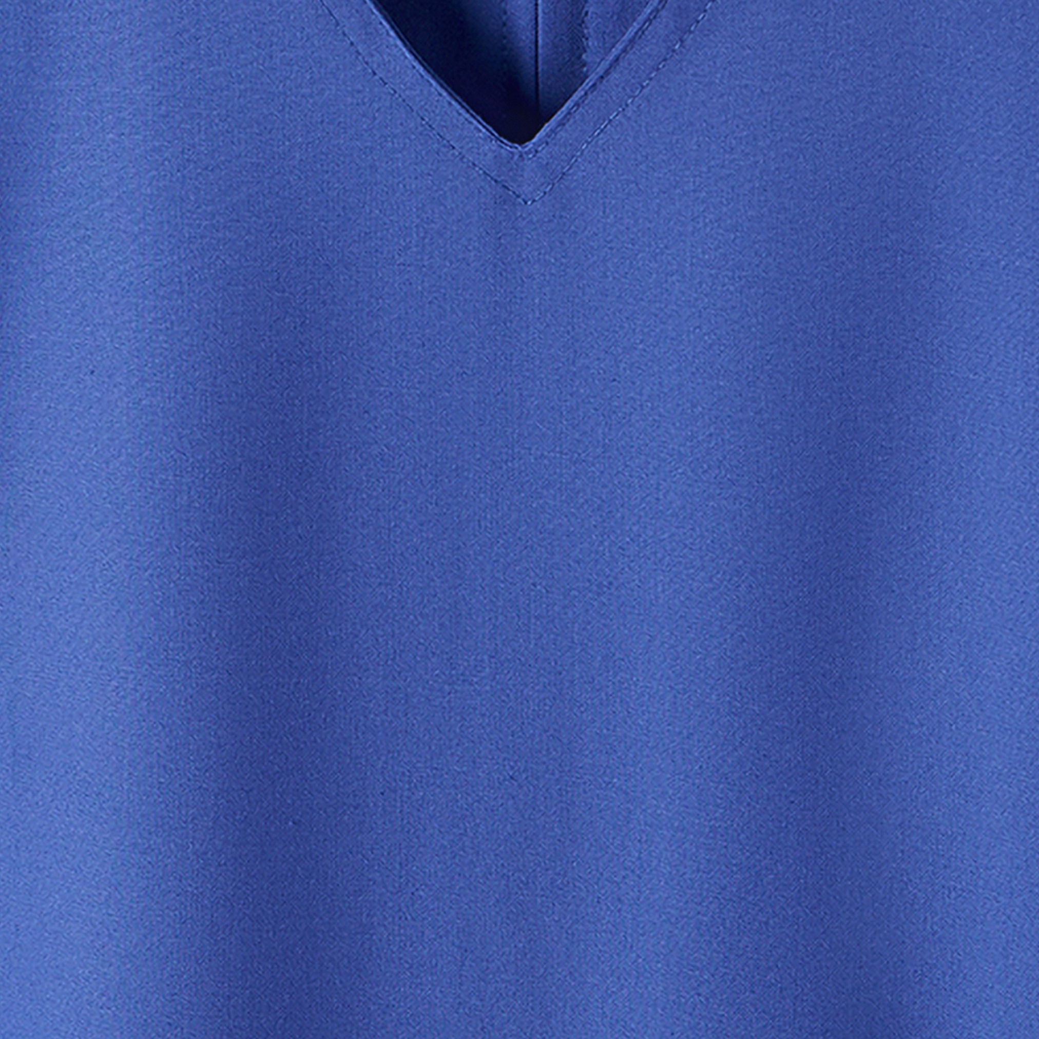 Juniors Blue Pinafore Dress with V-neck - Girls-girls-clothing-schoolwear-dresses-image-3