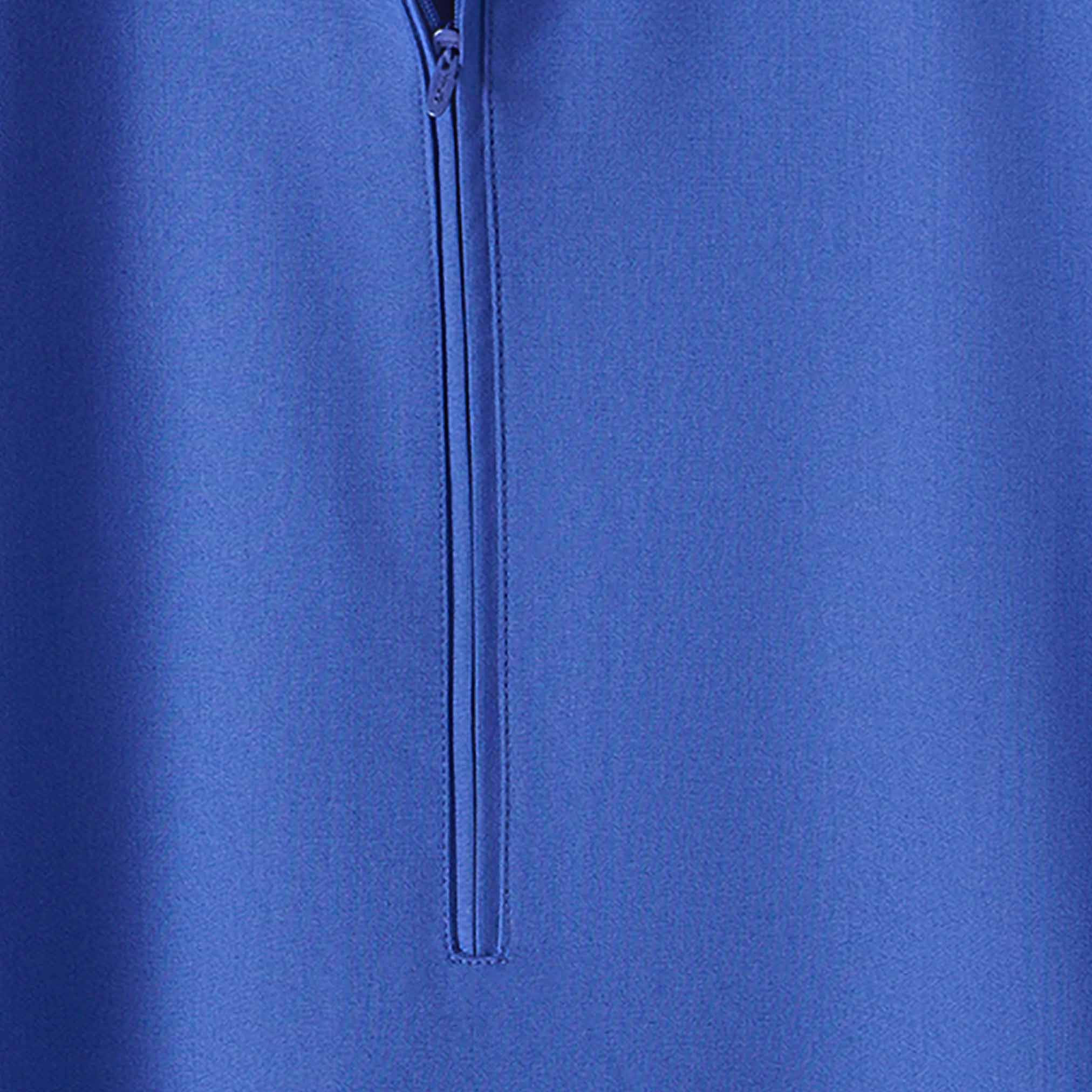 Juniors Blue Maxi Dress with Collar - Girls-girls-clothing-schoolwear-dresses-image-3