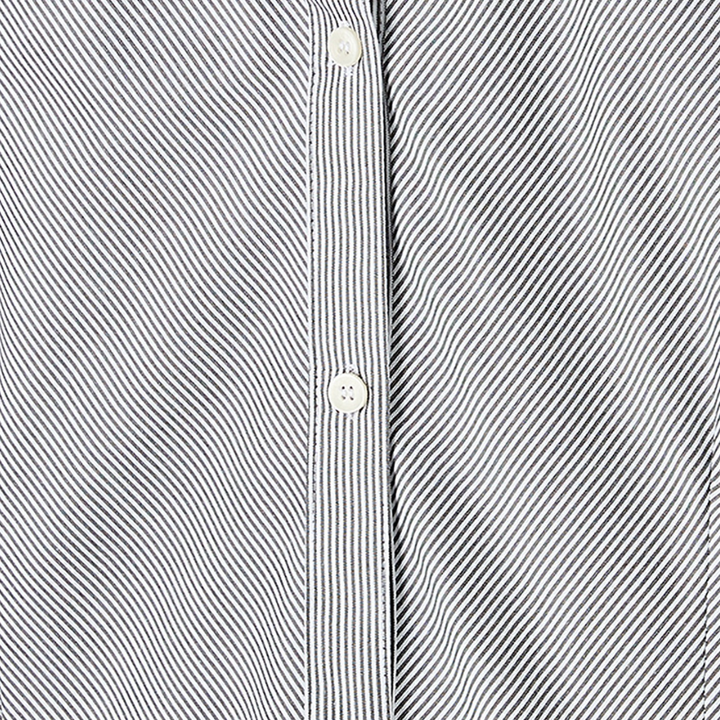 Juniors Grey School Shirt with Collar - Girls-girls-clothing-blousesandshirts-image-4