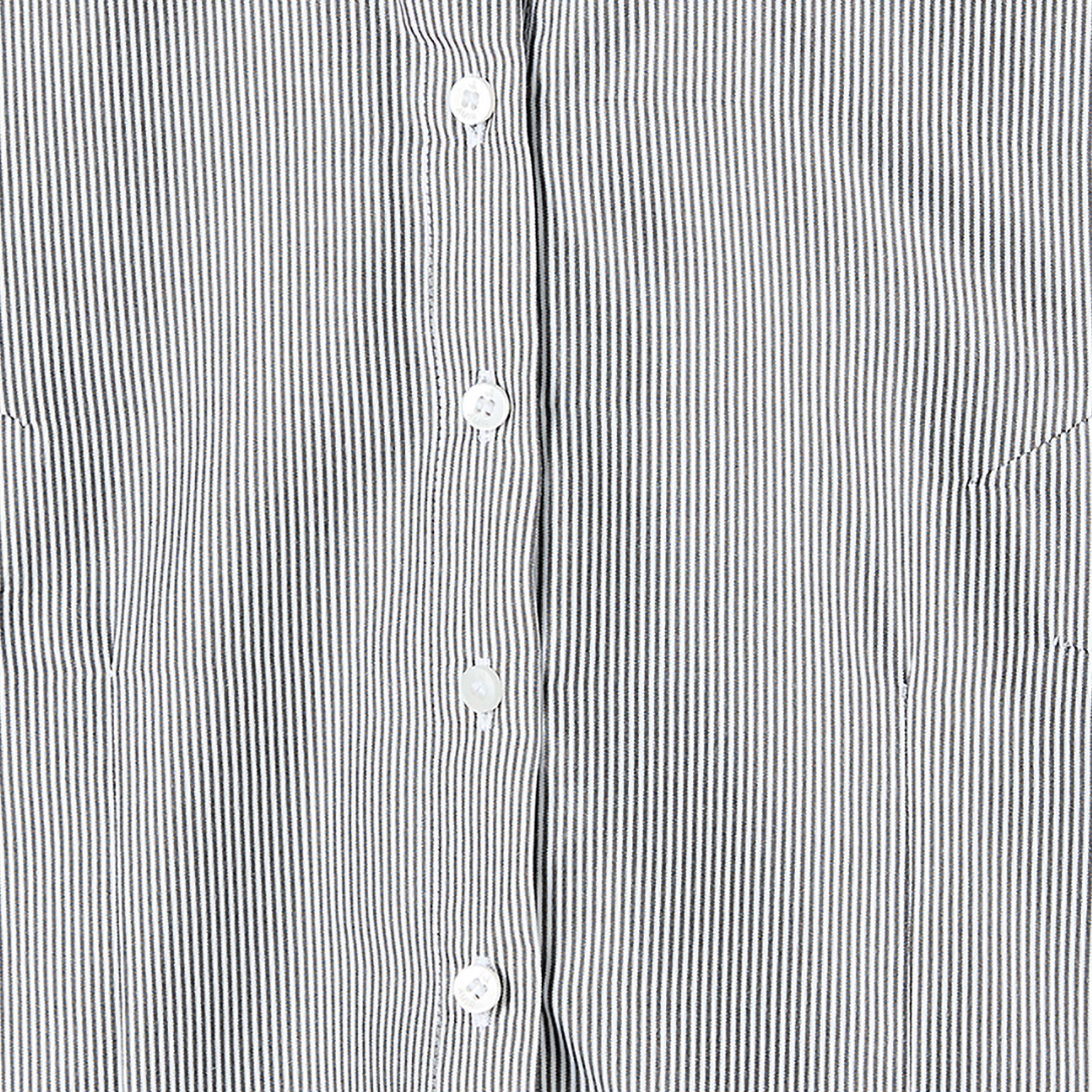 Juniors Grey School Shirt with Collar - Girls-girls-clothing-blousesandshirts-image-4