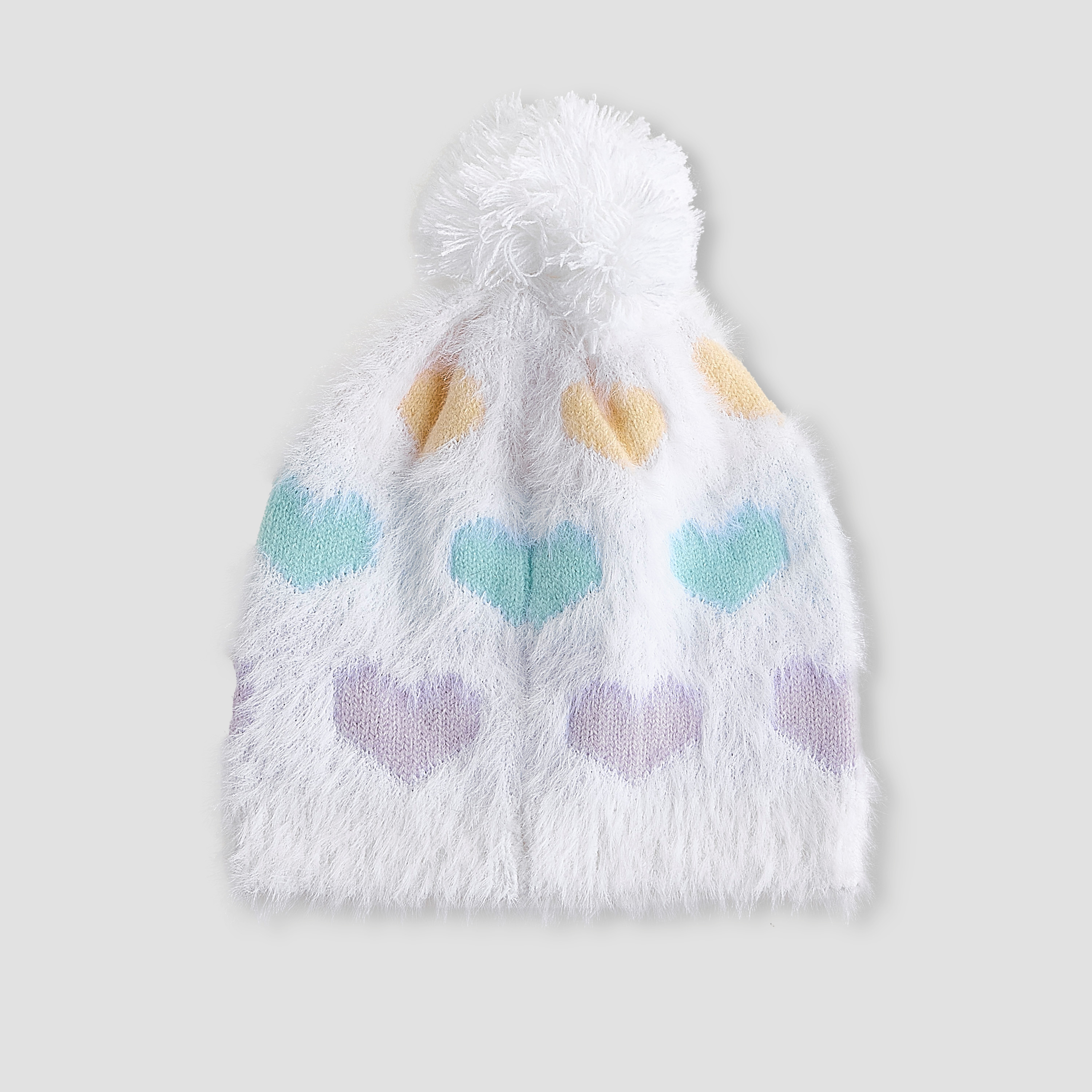 Juniors Winter Beanie with Gloves and Scarf-girls-clothing-winterwear-winteraccessories-image-2