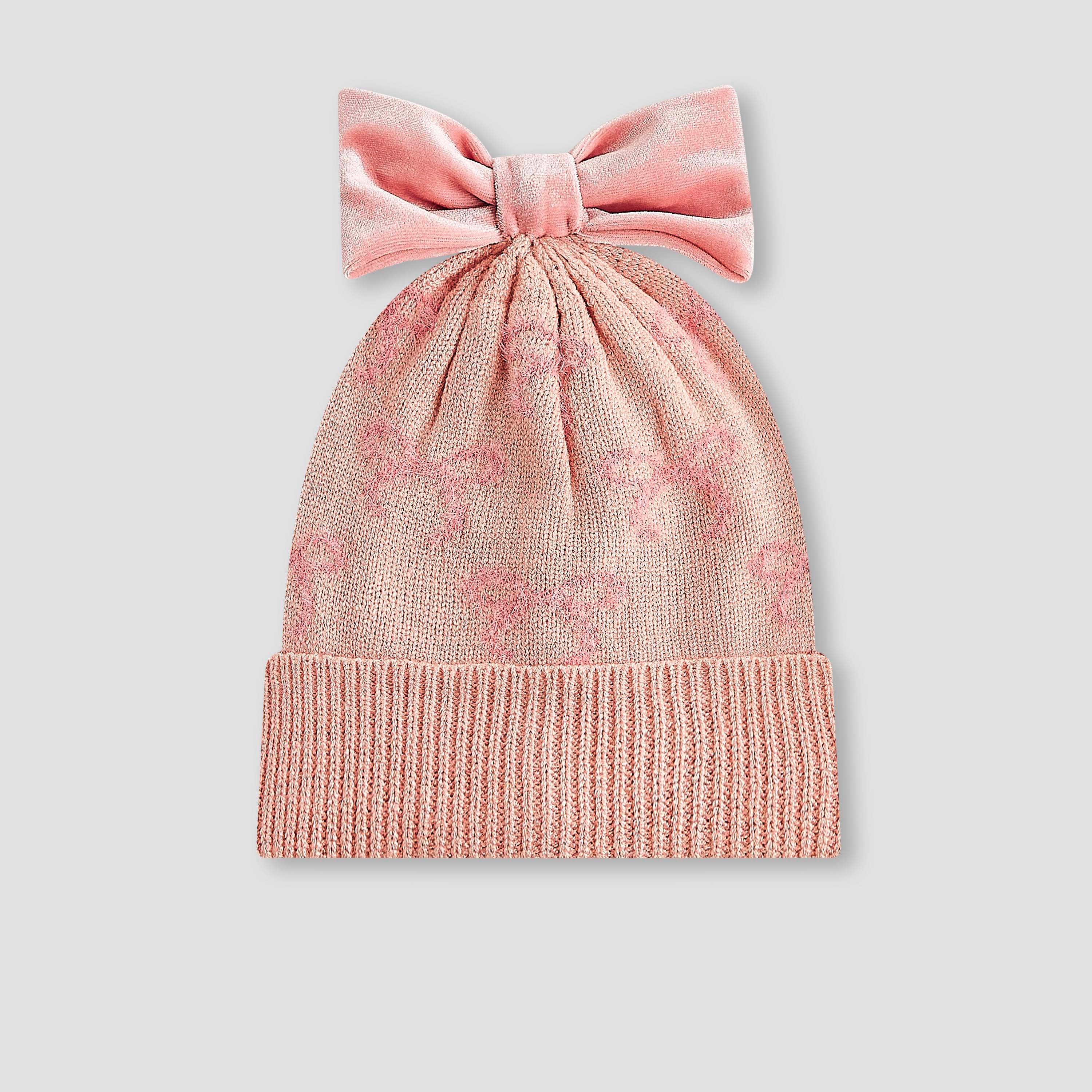 Juniors Winter Beanie with Gloves and Scarf-girls-clothing-winterwear-winteraccessories-image-2