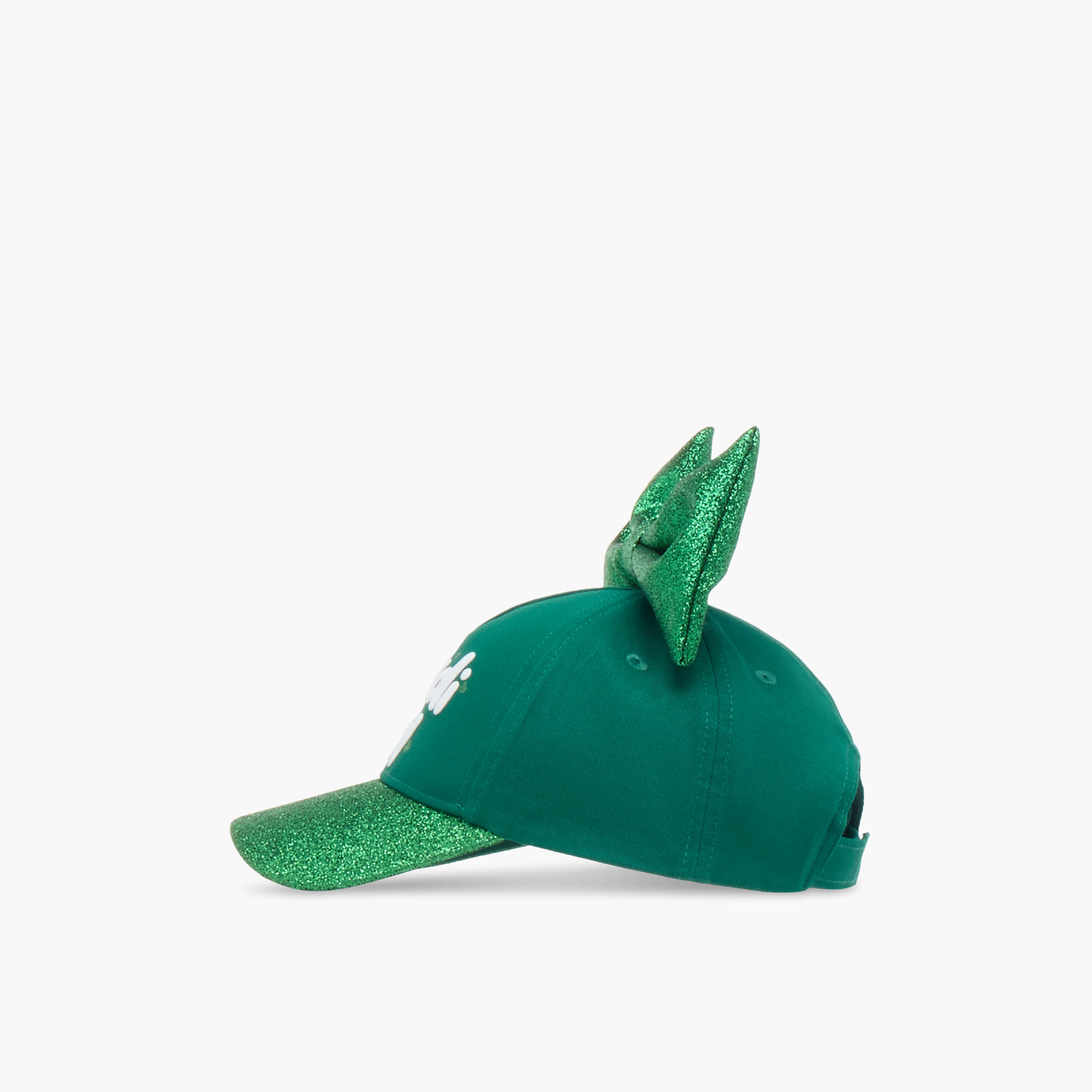 كاب بشريط إغلاق لاصق وجليتر وطبعات من جونيورز-girls-accessories-caps-image-3