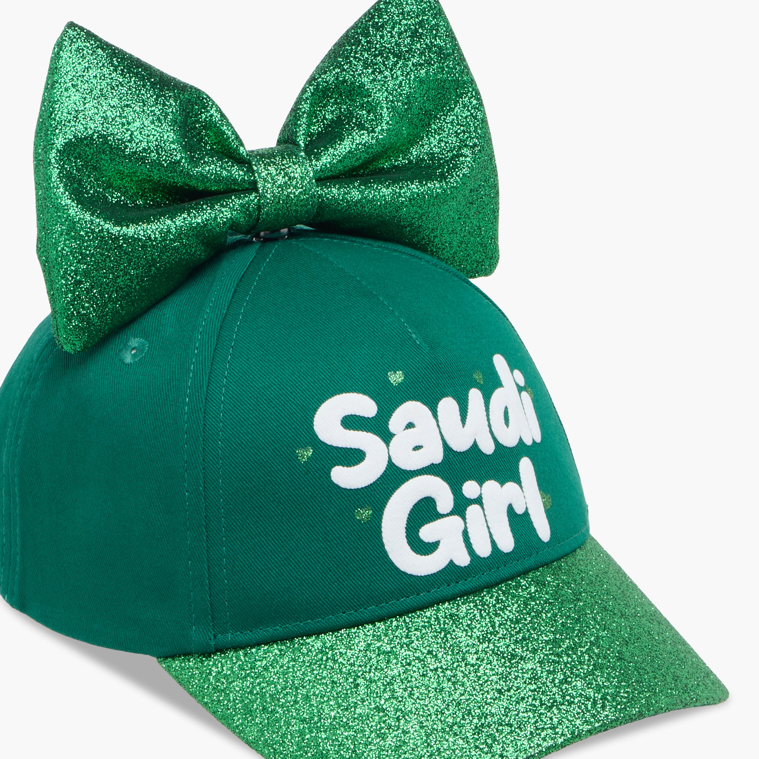 كاب بشريط إغلاق لاصق وجليتر وطبعات من جونيورز-girls-accessories-caps-image-6