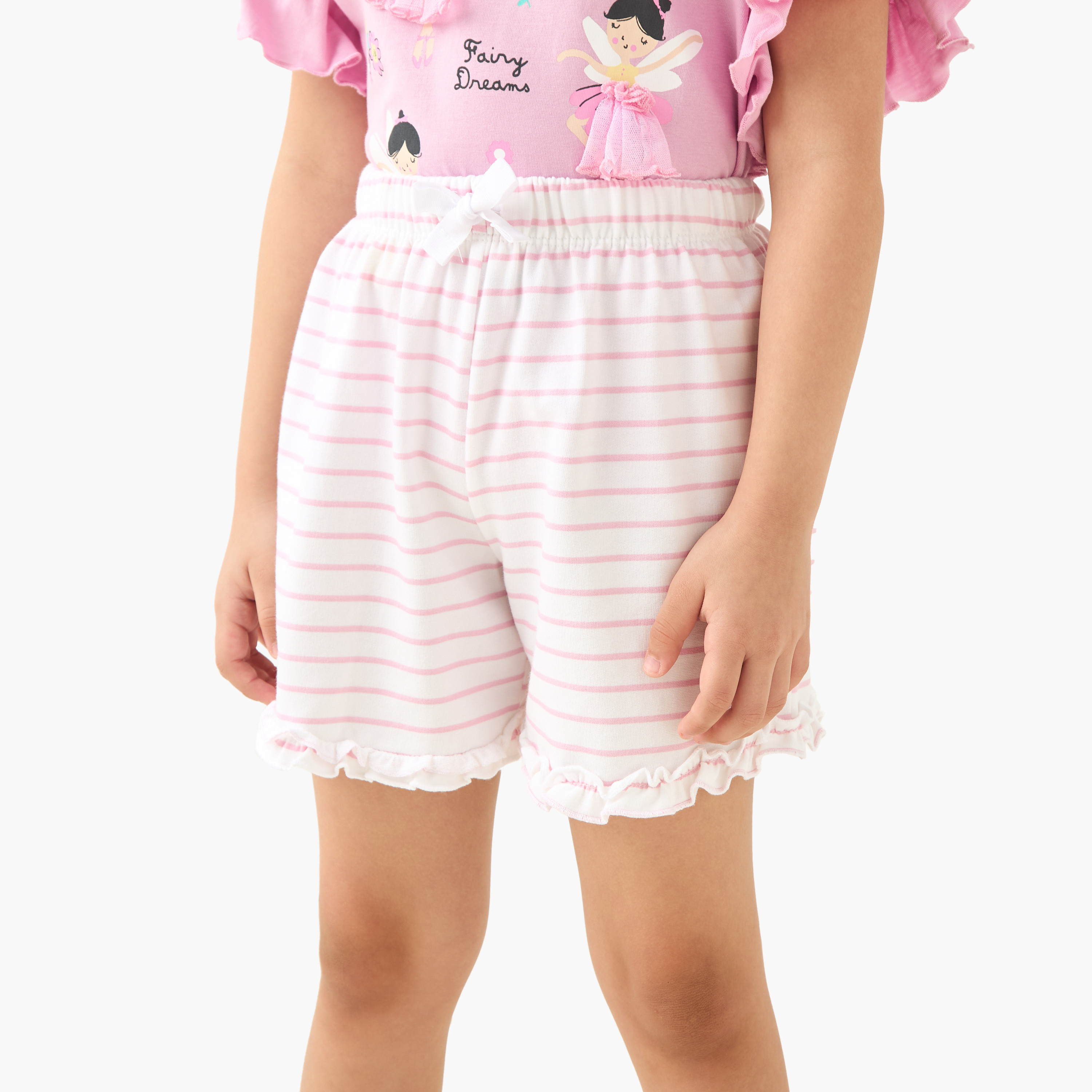 Juniors Fairy Applique Top and Shorts Set-baby-girls-clothing-nightwear-pyjamasets-image-3