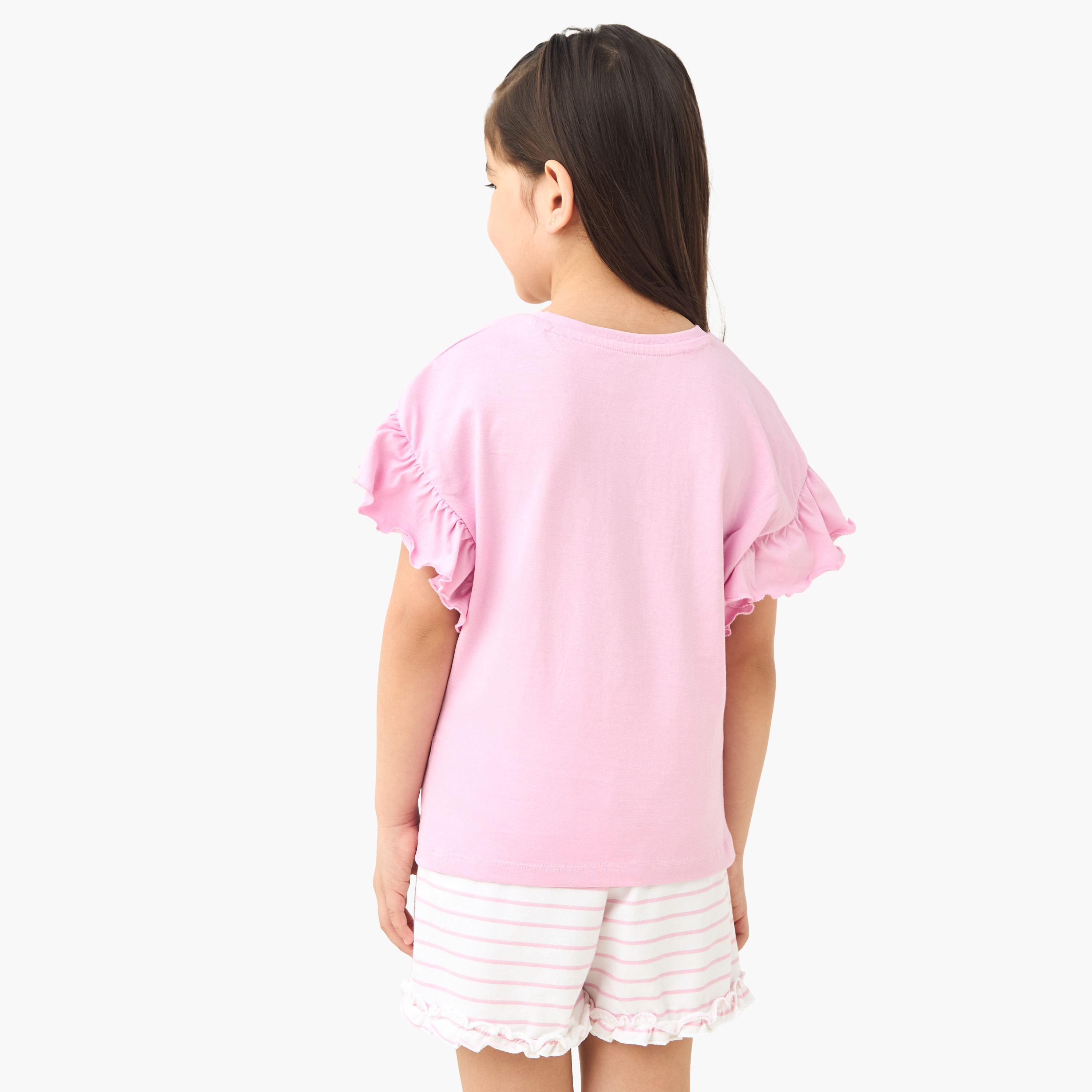 Juniors Fairy Applique Top and Shorts Set-baby-girls-clothing-nightwear-pyjamasets-image-4