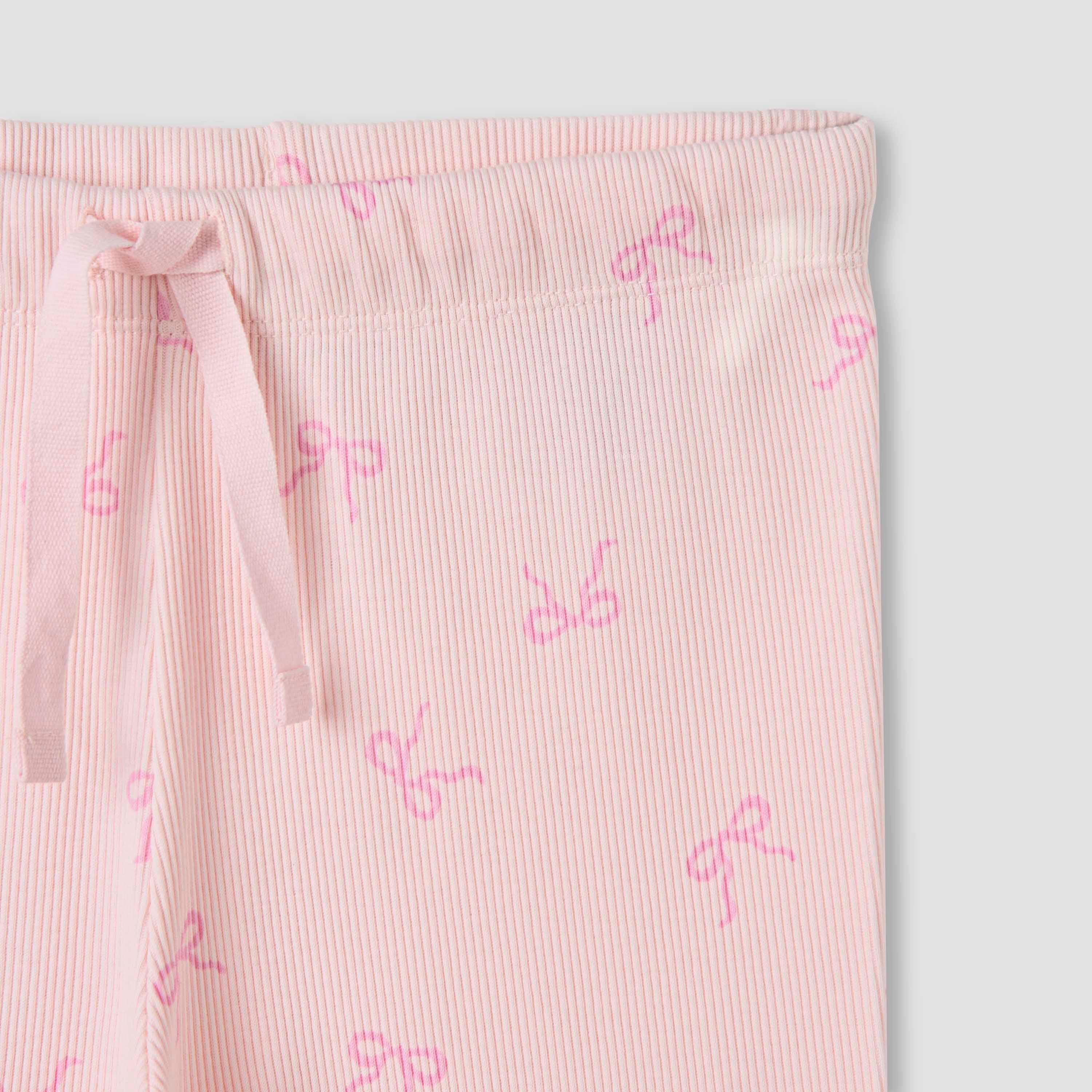 Juniors Cat Print T-shirt and Pyjama Set-baby-girls-clothing-nightwear-pyjamasets-image-6