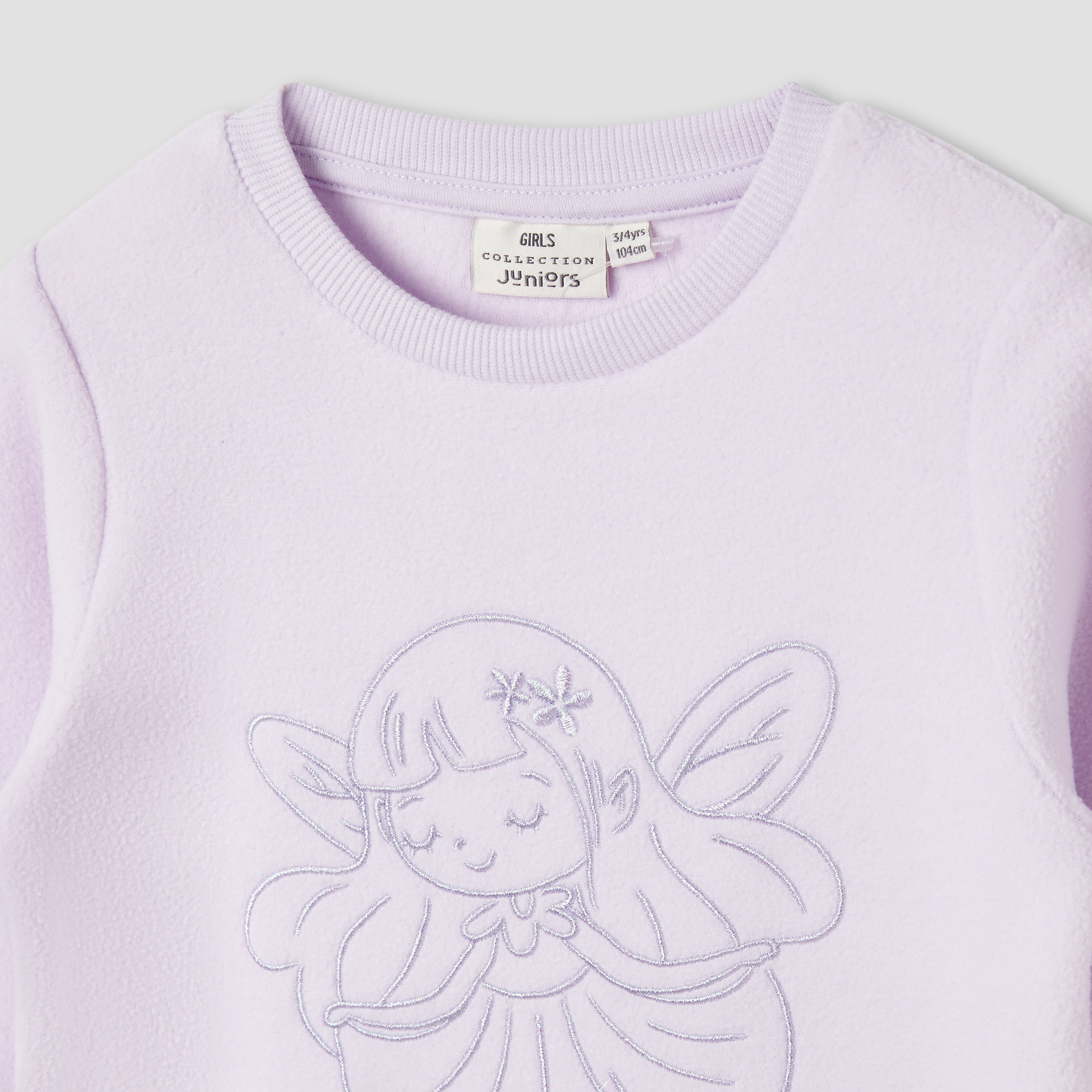 بنطلونات بيجاما وتيشيرتات بأكمام طويلة متنوعة من جونيورز - مجموعة من طقمين-baby-girls-clothing-winterwear-pyjamasets-image-6