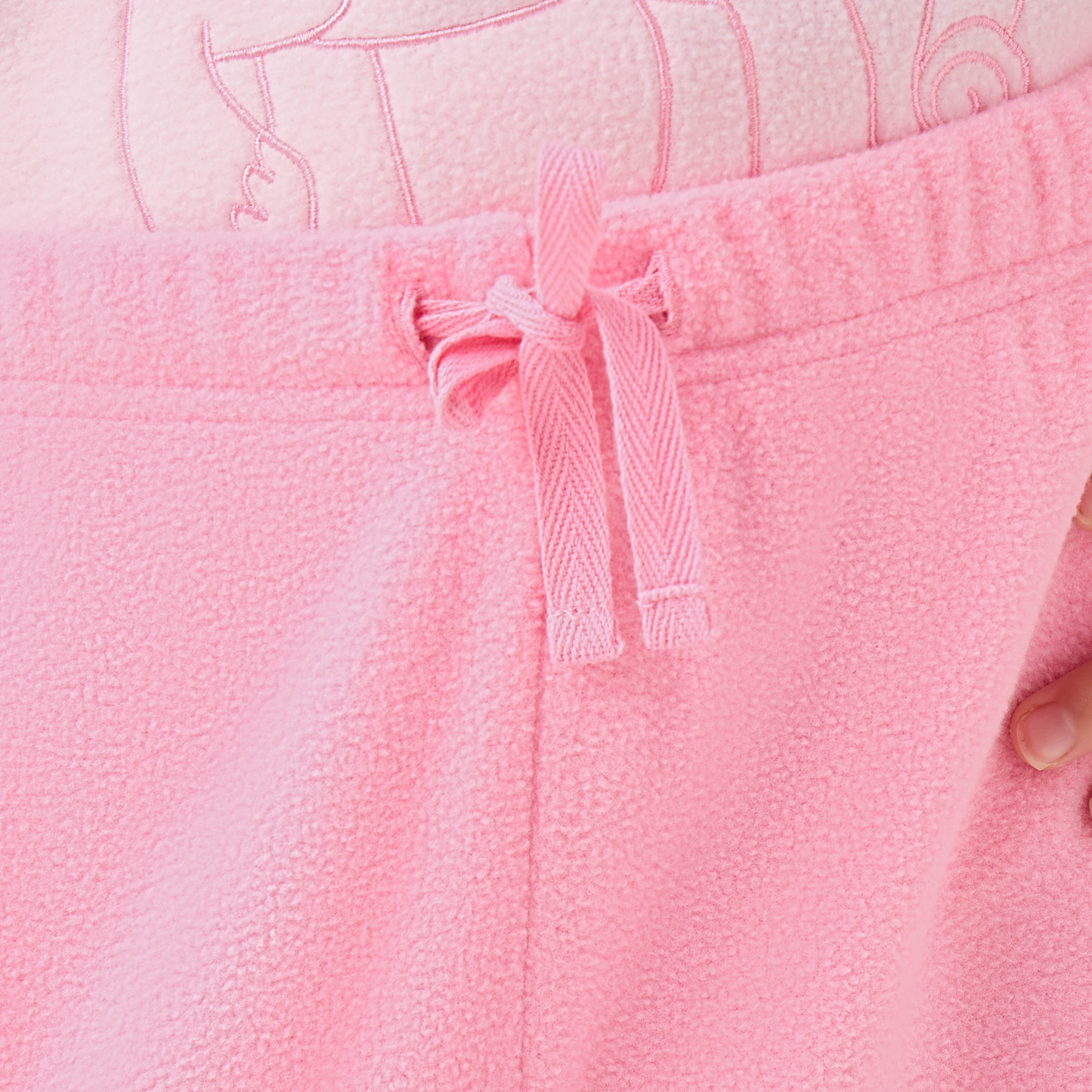 طقم بنطلون بيجاما وتيشيرت صوف بطبعات فيونكة من جونيورز-baby-girls-clothing-winterwear-pyjamasets-image-18