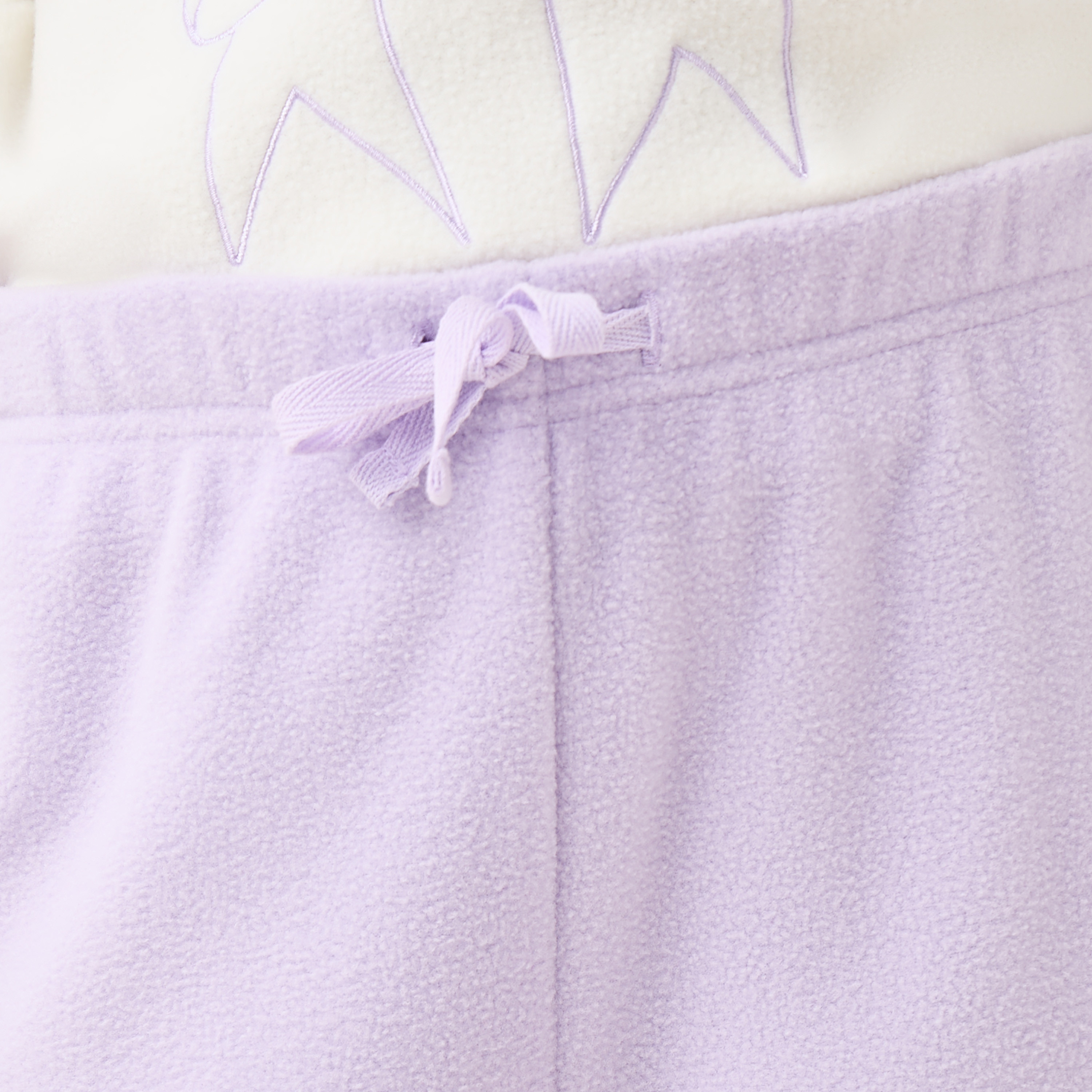 طقم بنطلون بيجاما وتيشيرت صوف بطبعات فيونكة من جونيورز-baby-girls-clothing-winterwear-pyjamasets-image-6