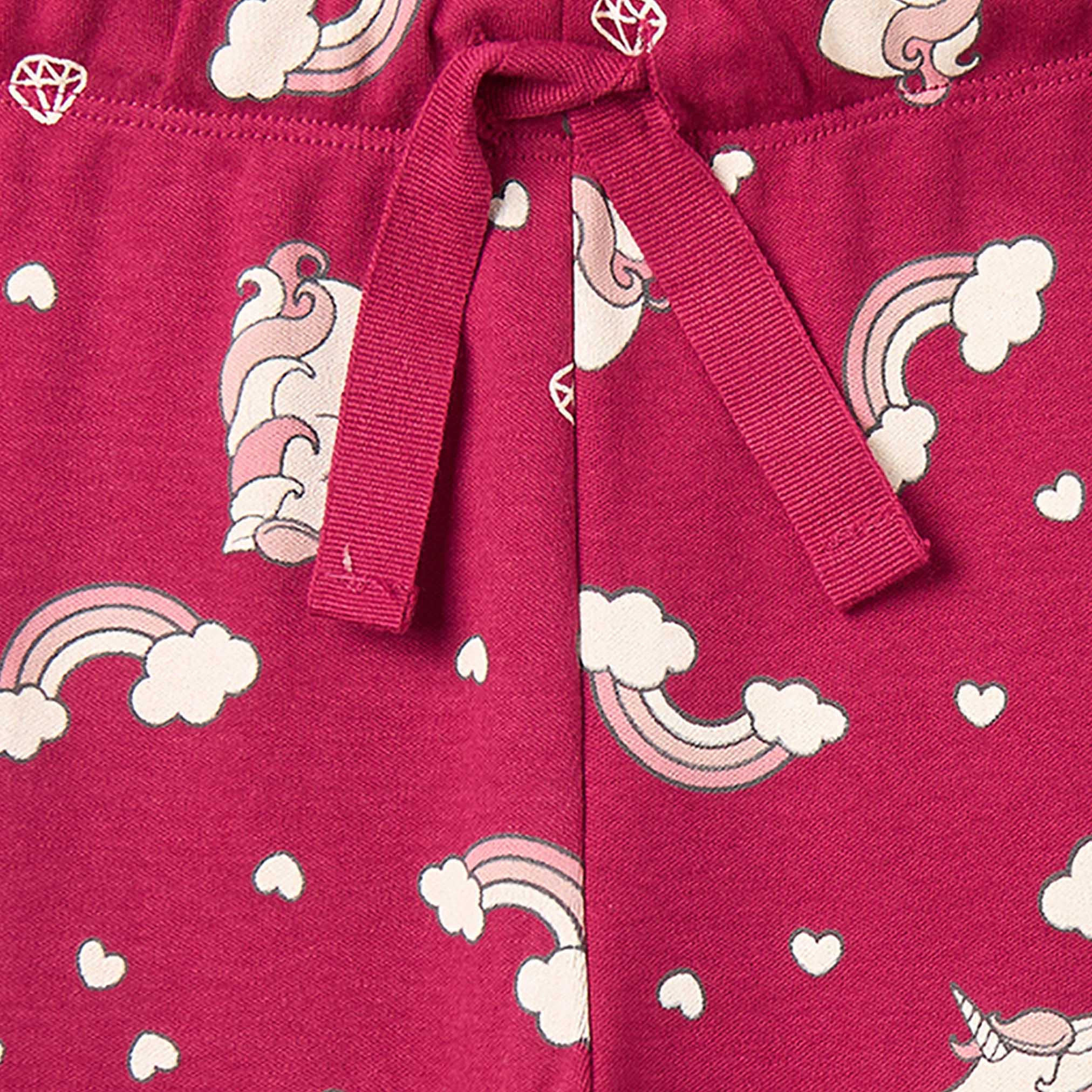طقم بيجاما قطن بياقة ضيقة وأكمام طويلة وطبعات من جونيورز-baby-girls-clothing-winterwear-pyjamasets-image-6