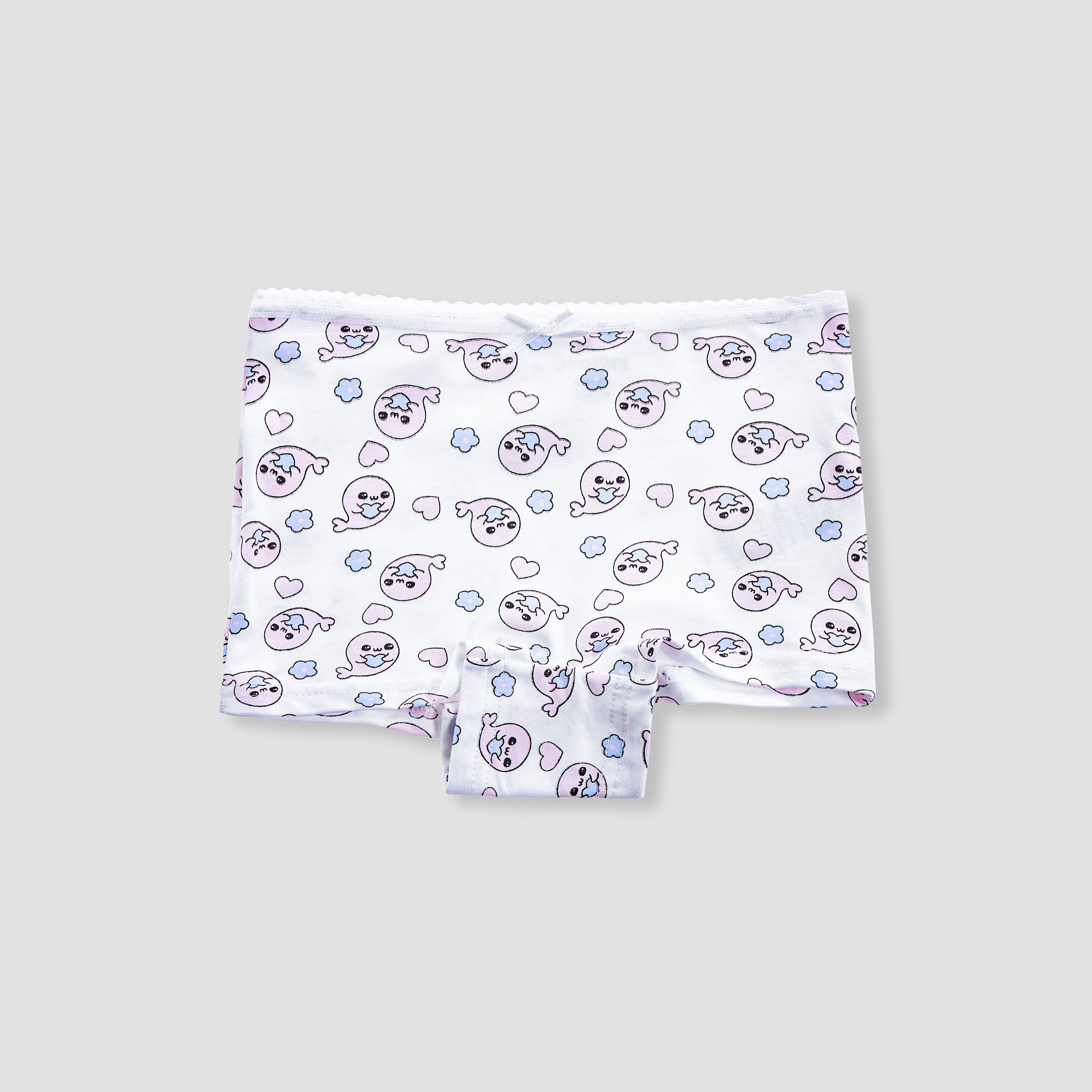 Juniors Printed Boxer Briefs - Set of 5-baby-girls-clothing-innerwear-image-3