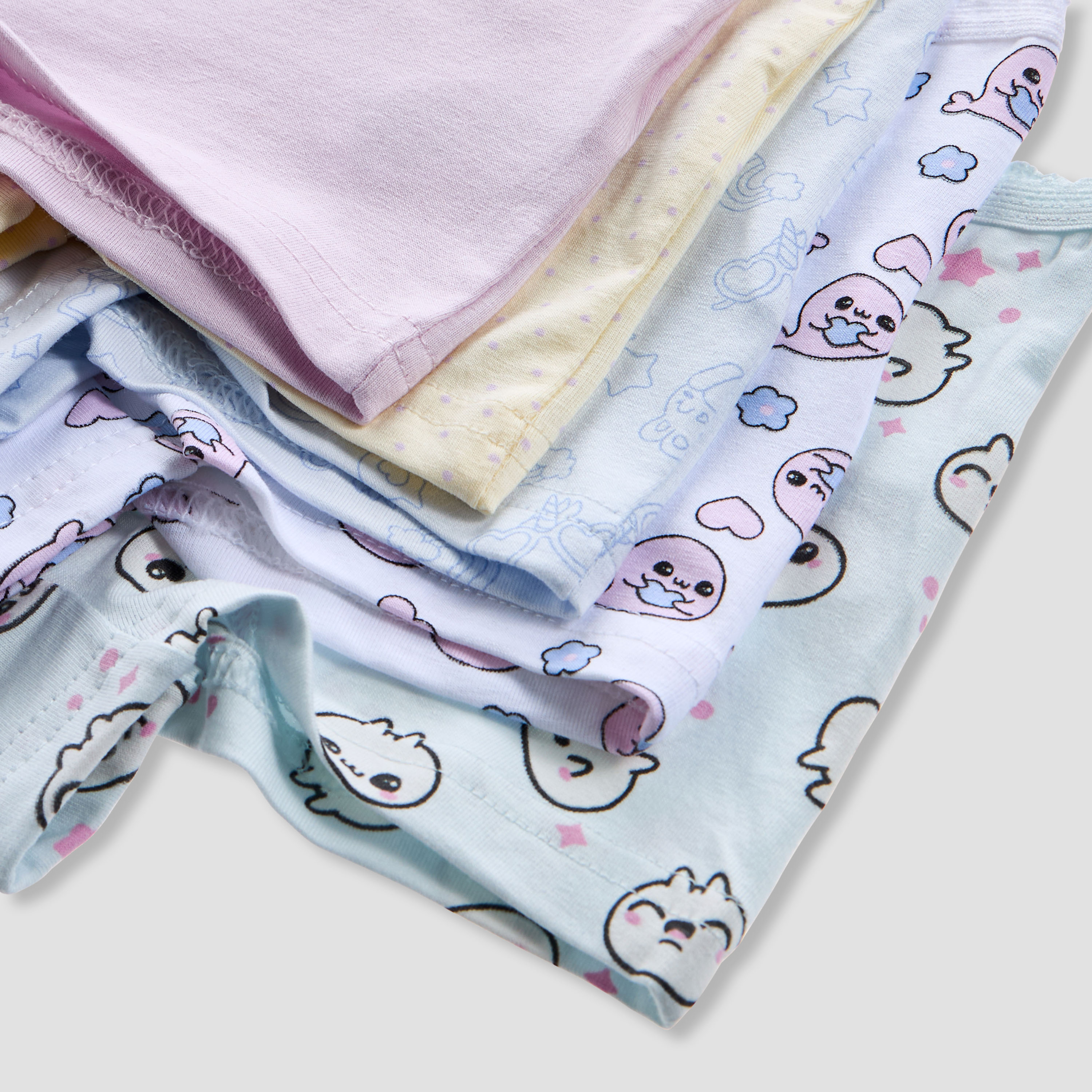 Juniors Printed Boxer Briefs - Set of 5-baby-girls-clothing-innerwear-image-8