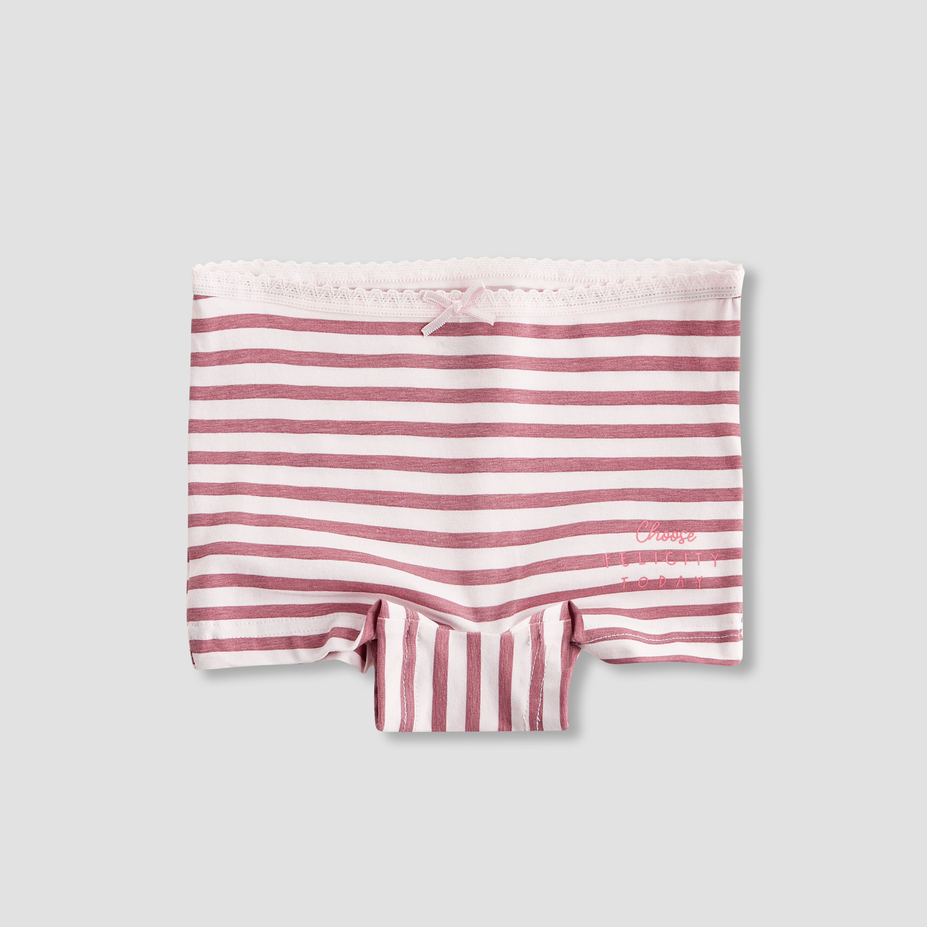 Juniors Girls Boxer Briefs with Fun Print - Soft Cotton - 5-Piece Set-girls-clothing-innerwear-panties-image-6