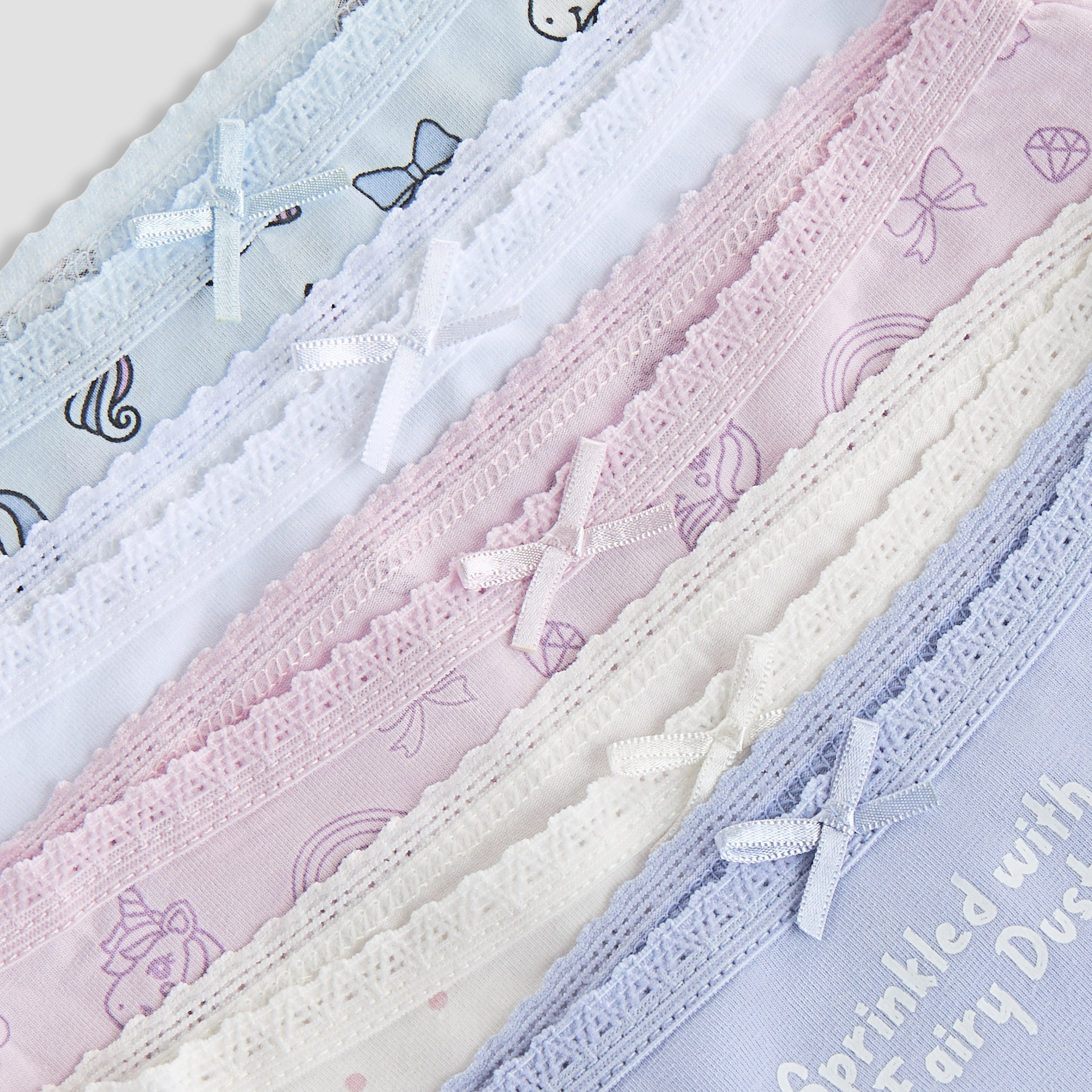 Pack of 5 Juniors Cotton Briefs with Unicorn Print-baby-girls-clothing-innerwear-image-7