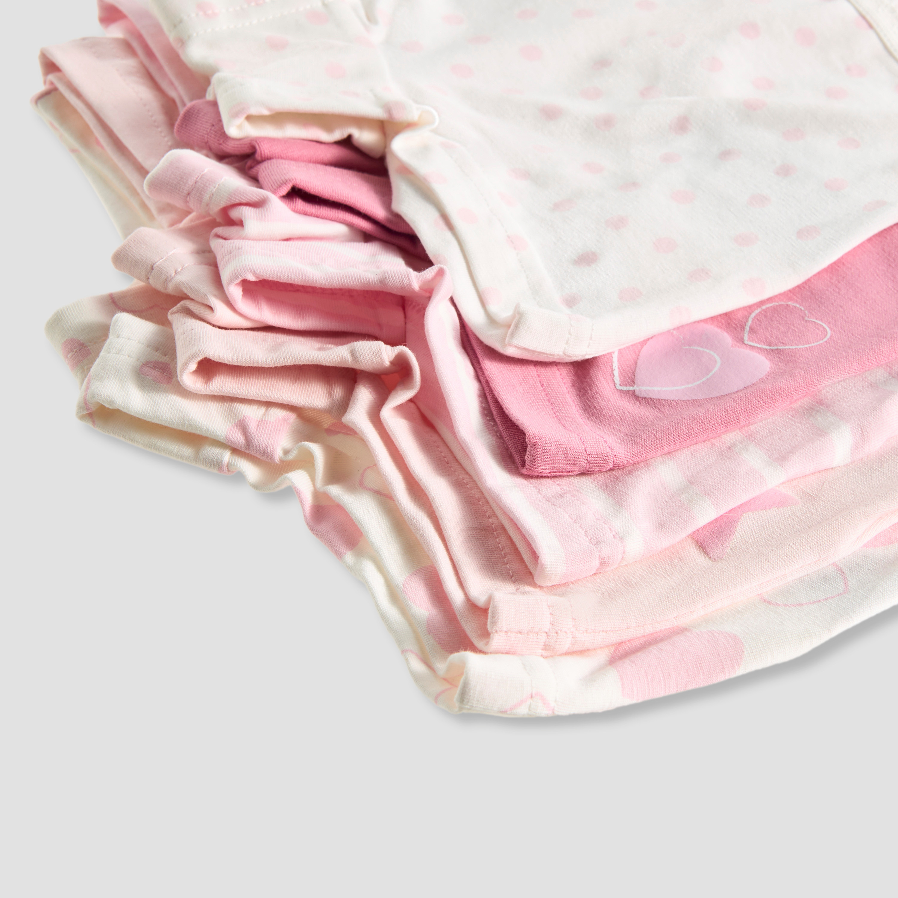 Juniors Girls Briefs with Print - Cotton - Set of 5-girls-clothing-innerwear-panties-image-8